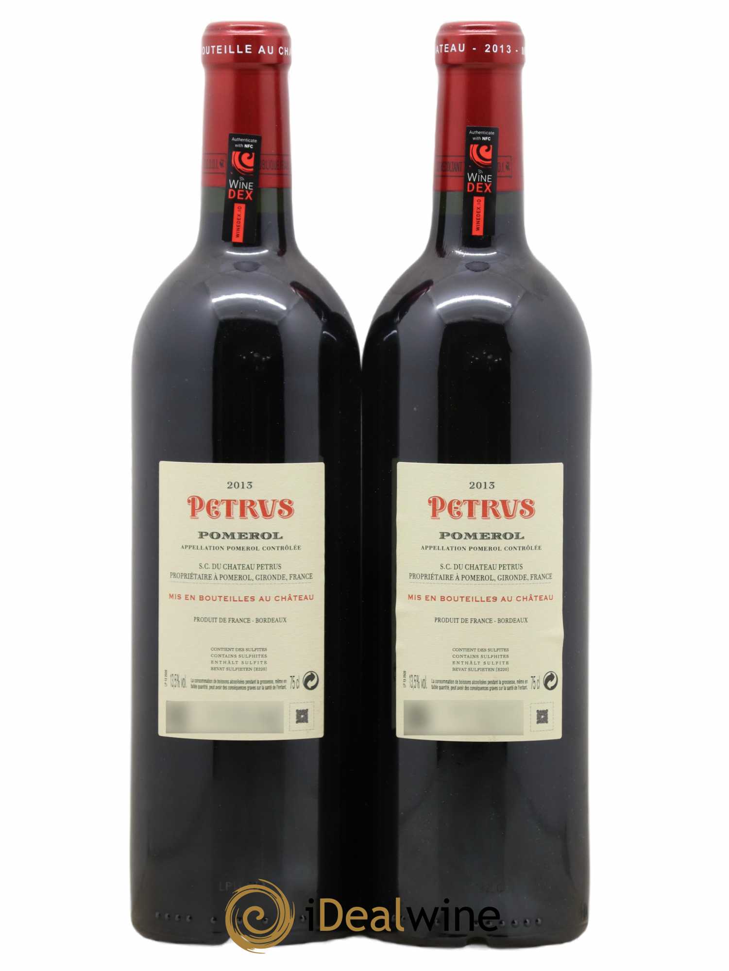 Petrus 2013 - Lot de 2 bouteilles - 1