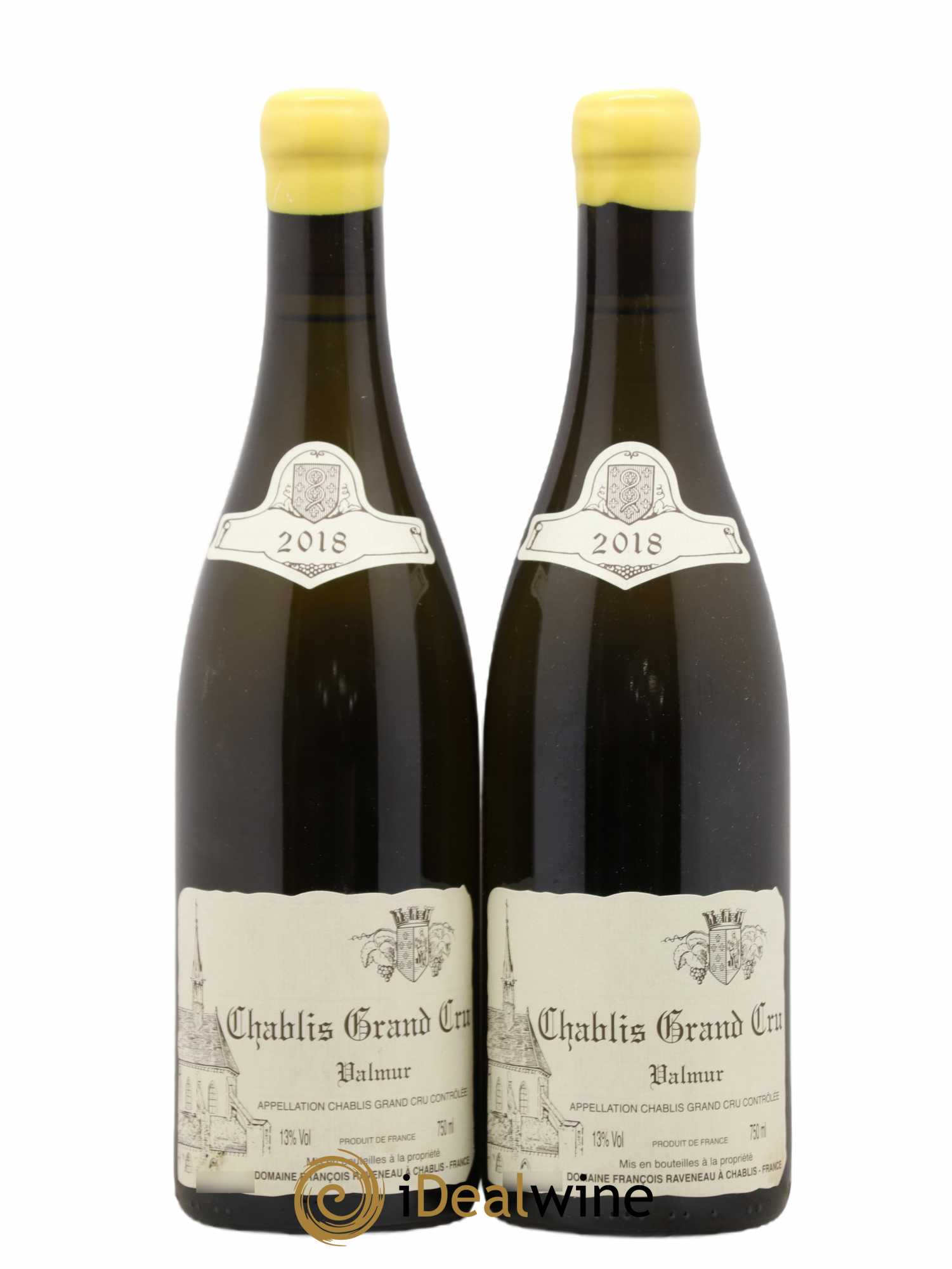 Chablis Grand Cru Valmur Raveneau (Domaine) 2018 - Lot de 2 bouteilles - 0
