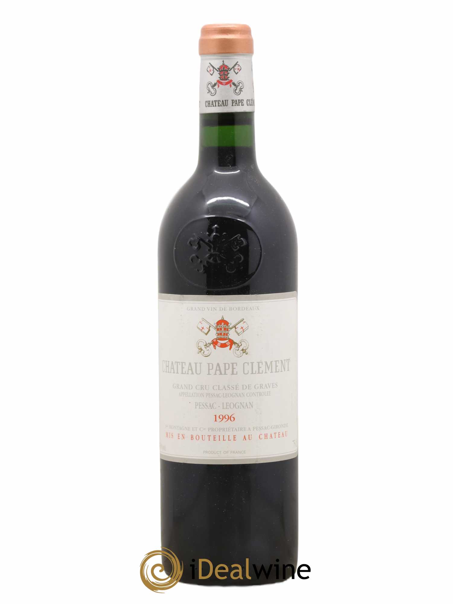 Château Pape Clément Cru Classé de Graves 1996 - Lot de 1 bouteille - 0