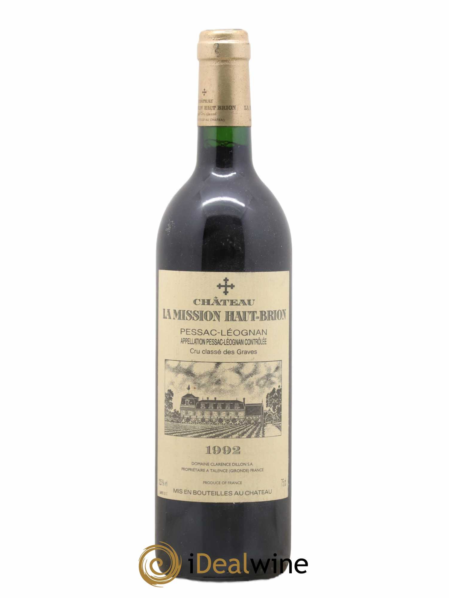 Château la Mission Haut-Brion Cru Classé de Graves 1992 - Lot de 1 bouteille - 0