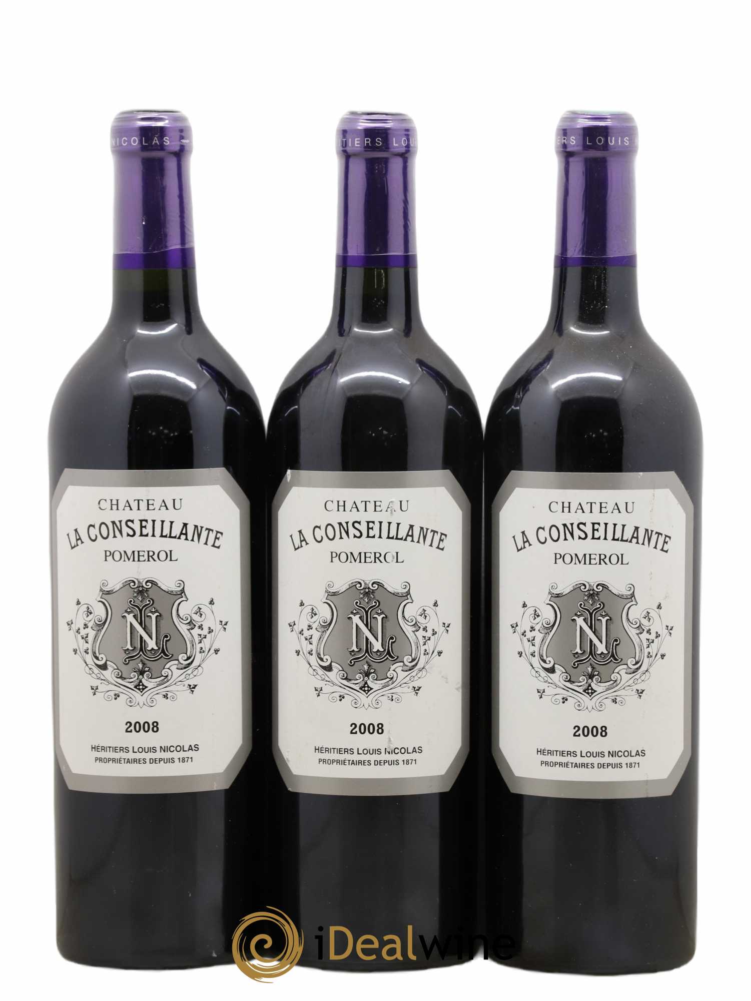 Château la Conseillante 2008 - Lot de 3 bouteilles - 0