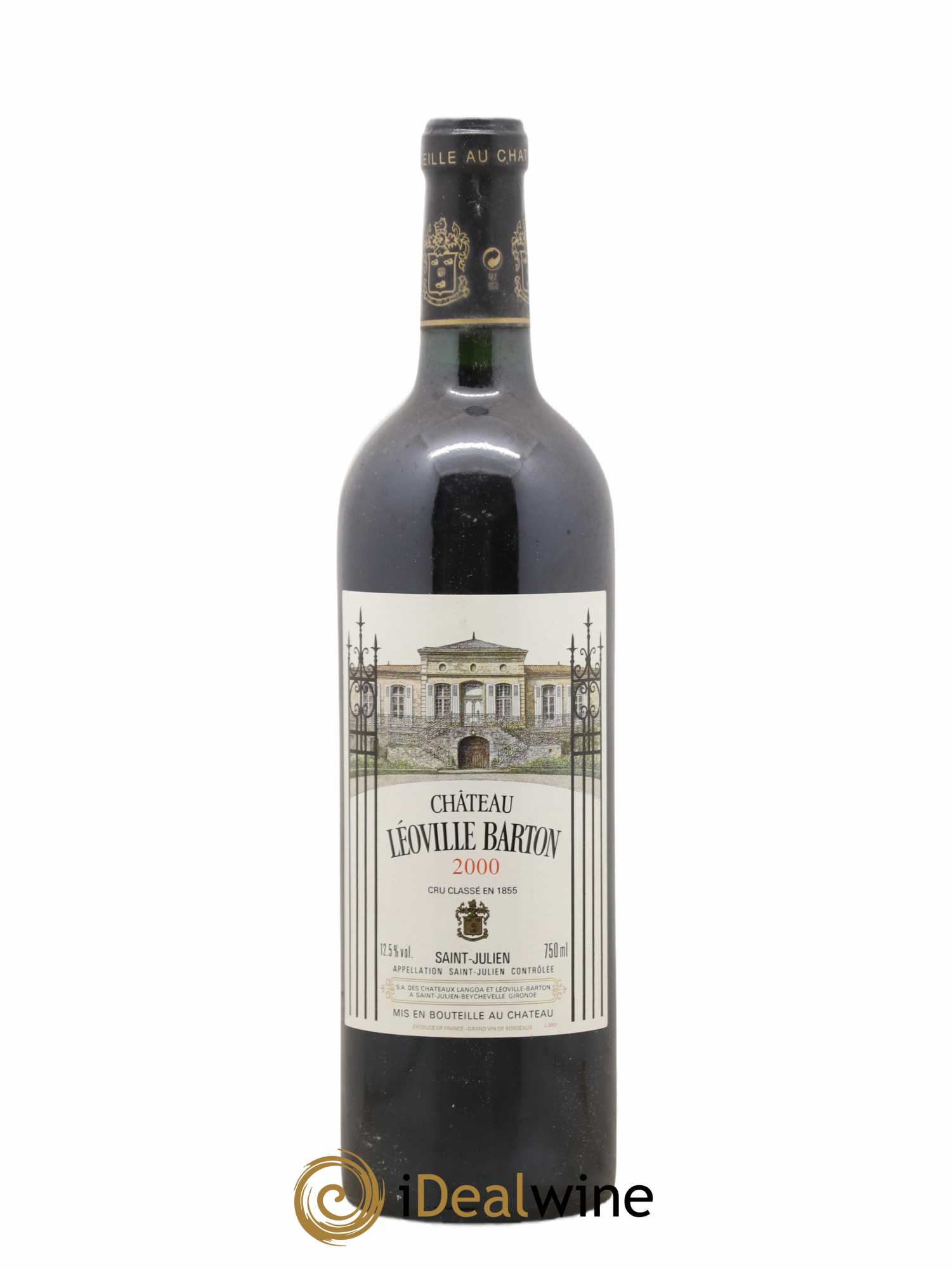 Château Léoville Barton 2ème Grand Cru Classé 2000 - Lot de 1 bouteille - 0