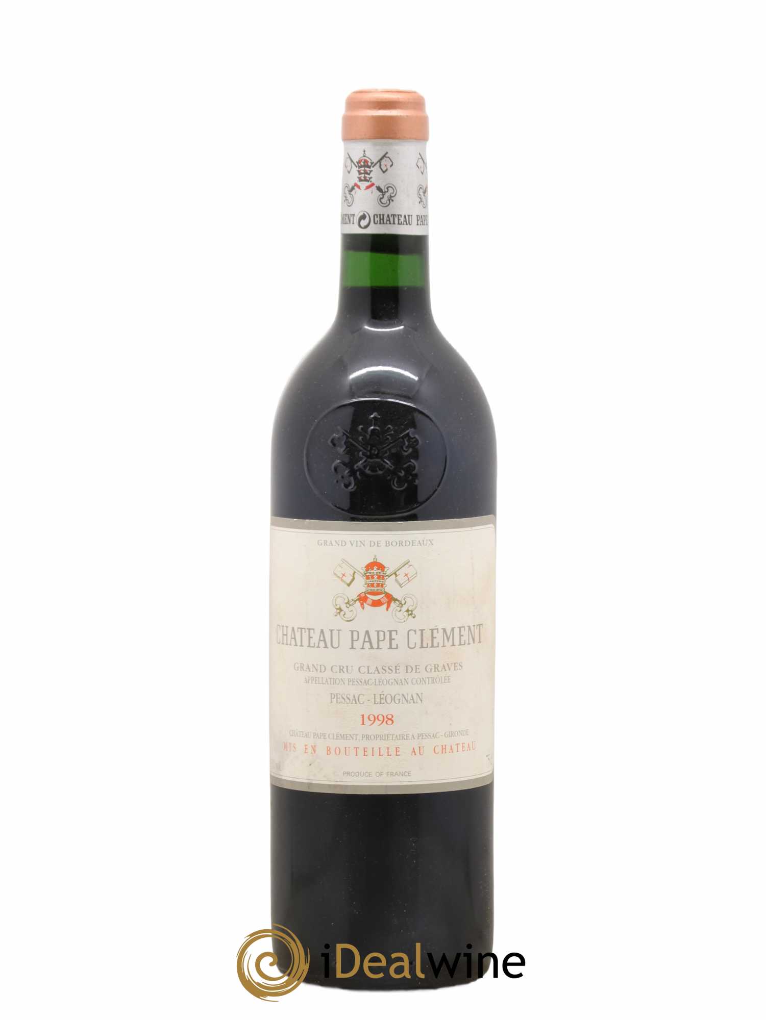 Château Pape Clément Cru Classé de Graves 1998 - Lot de 1 bouteille - 0