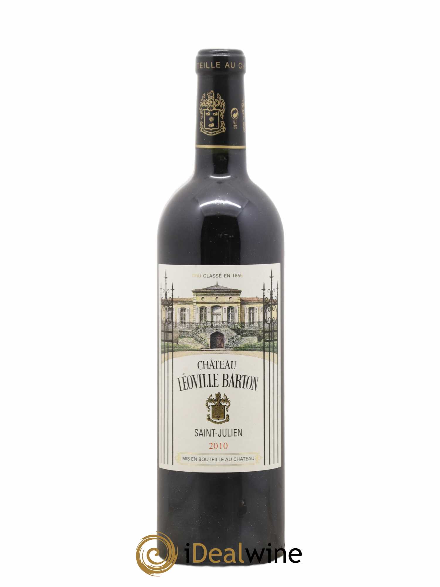 Château Léoville Barton 2ème Grand Cru Classé 2010 - Lot de 1 bouteille - 0