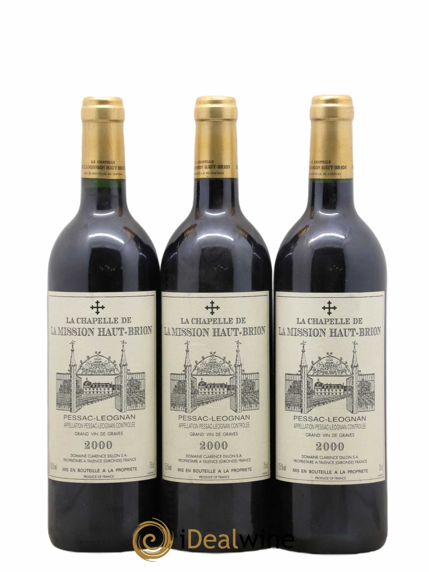 La Chapelle de La Mission Haut-Brion Second Vin 2000 - Lot de 6 bouteilles - 1