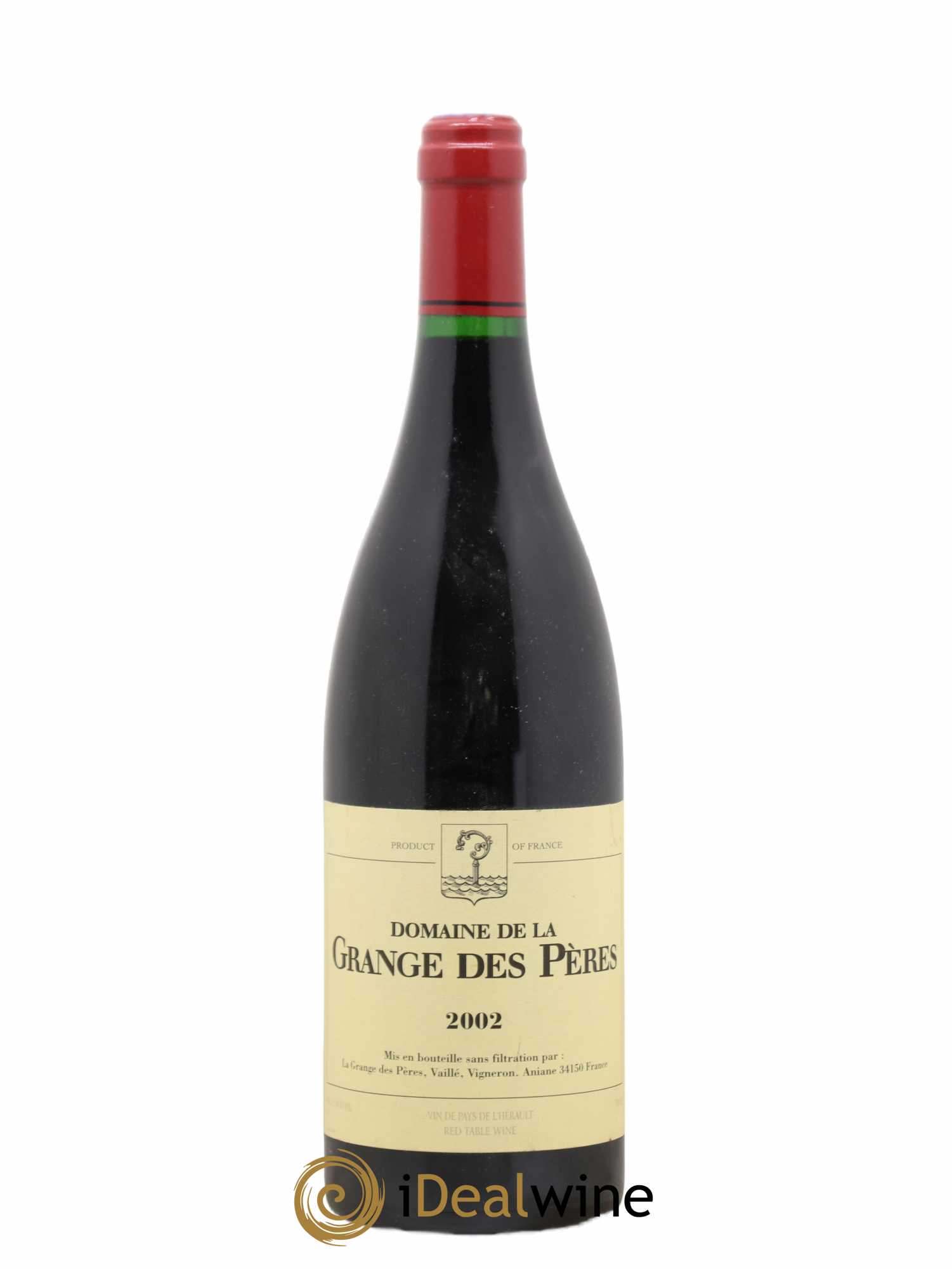 Pays d'Hérault Grange des Pères Laurent Vaillé 2002 - Lot de 1 bouteille - 0
