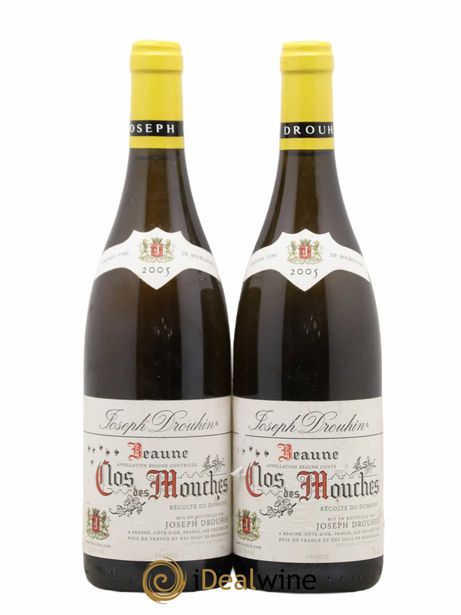 Beaune 1er Cru Clos des Mouches Joseph Drouhin 2005 - Lot de 2 bouteilles - 0