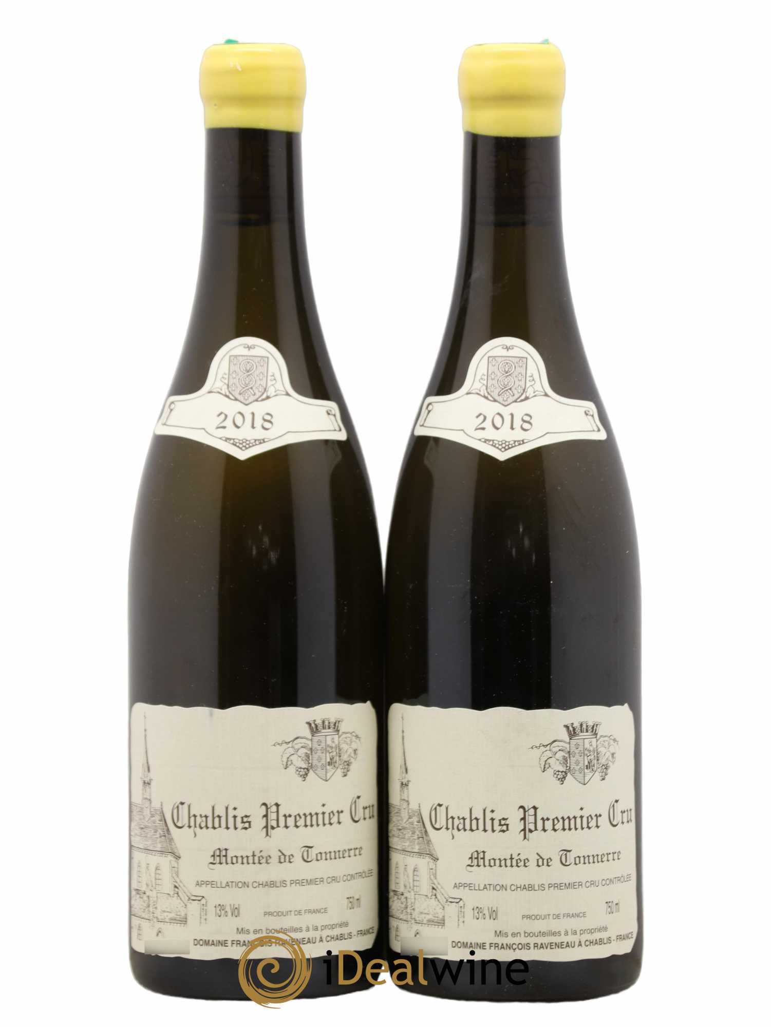 Chablis 1er Cru Montée de Tonnerre Raveneau (Domaine) 2018 - Lot de 2 bouteilles - 0