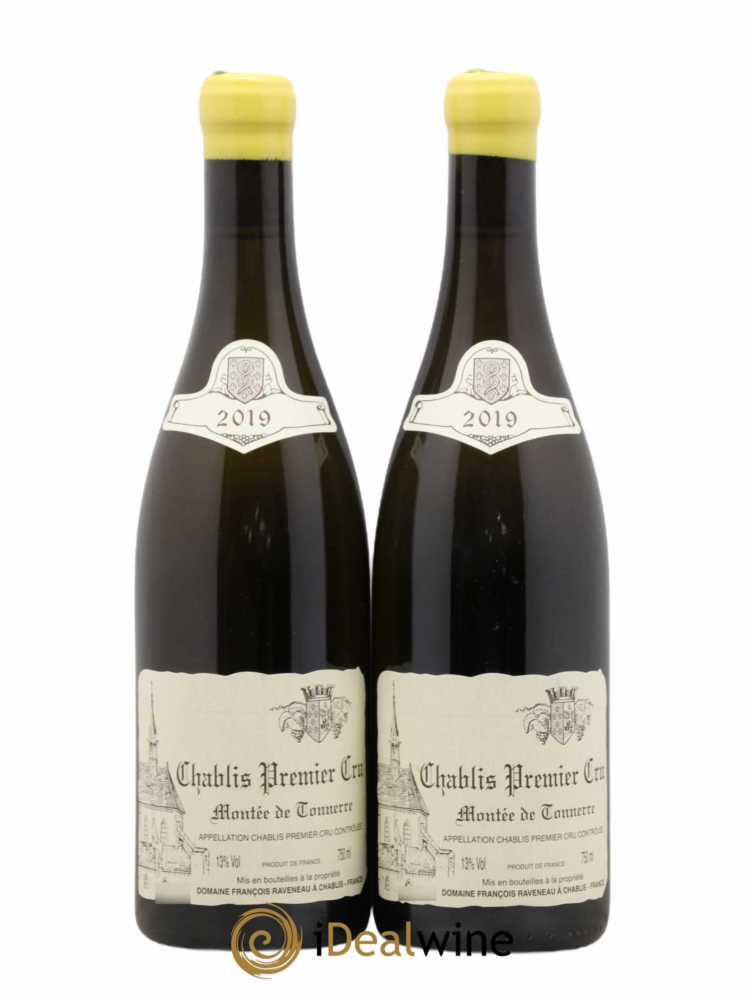 Chablis 1er Cru Montée de Tonnerre Raveneau (Domaine) 2019 - Lot de 2 bouteilles - 0
