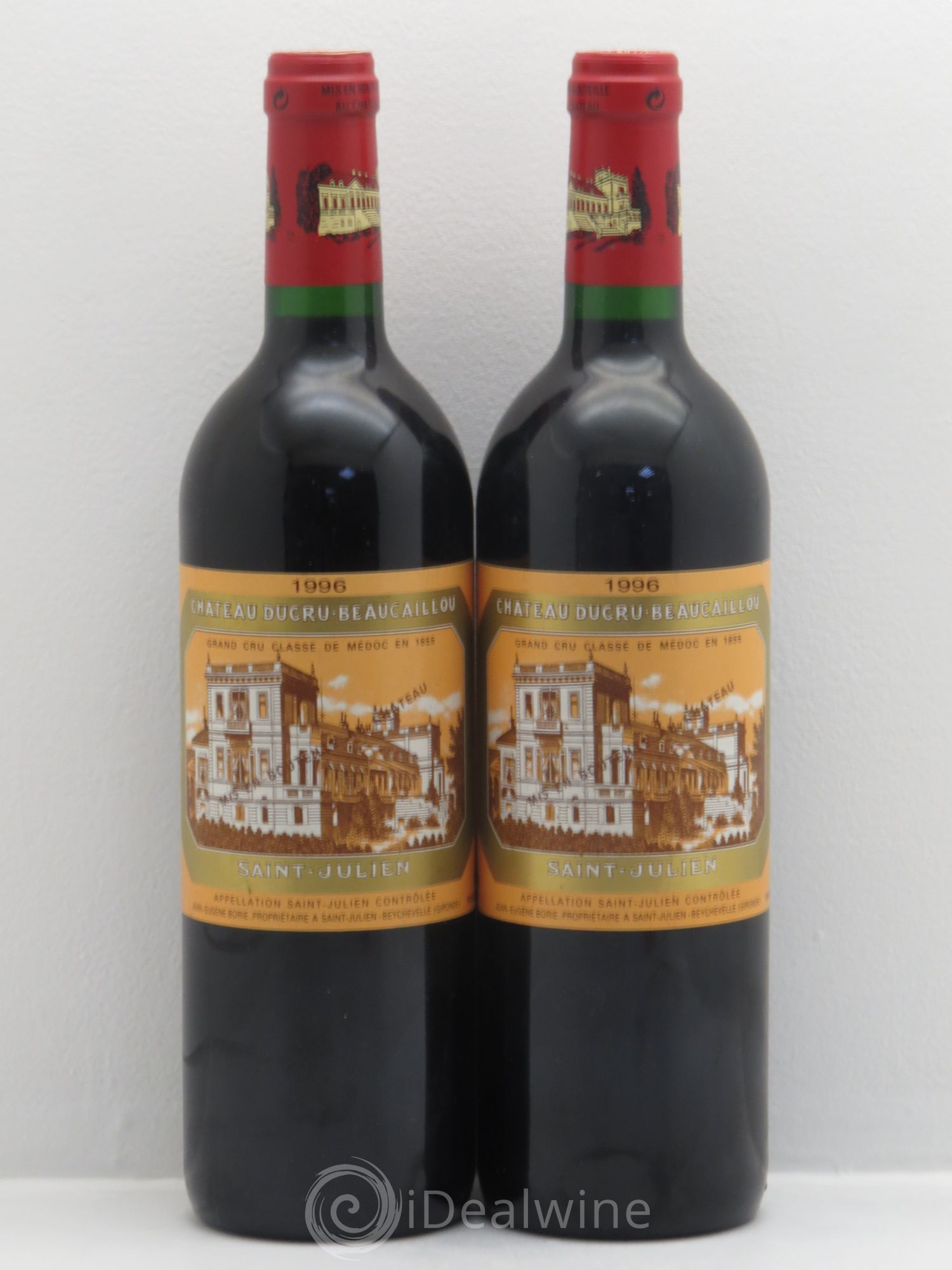 Château Ducru Beaucaillou 2ème Grand Cru Classé 1996 - Lot de 2 bouteilles - 0