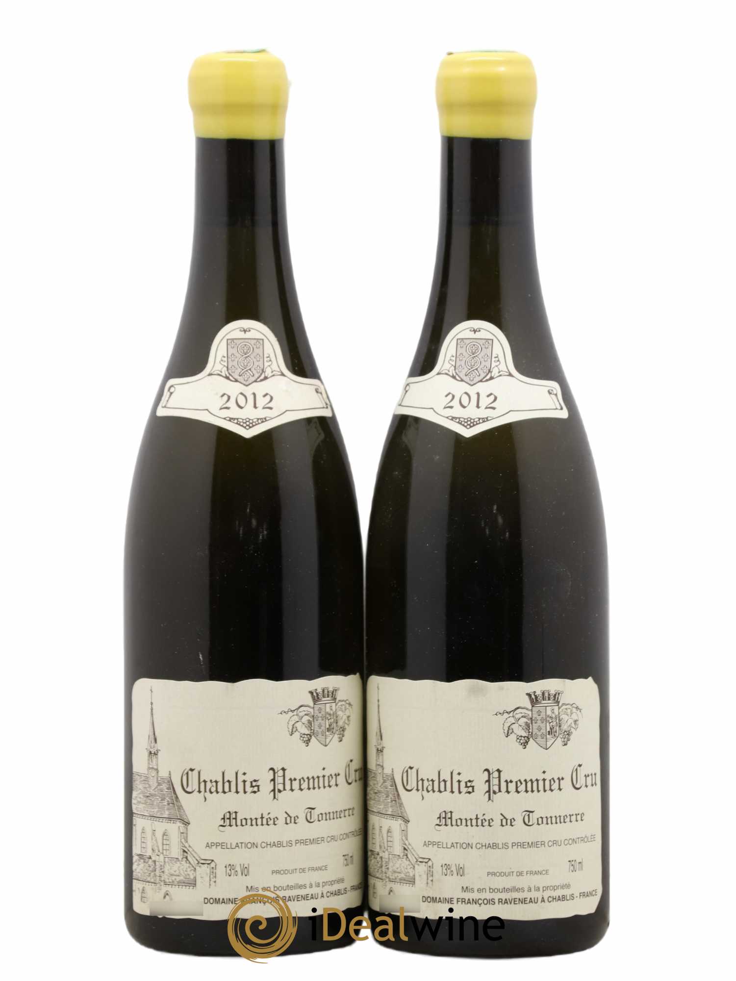 Chablis 1er Cru Montée de Tonnerre Raveneau (Domaine) 2012 - Lot de 2 bouteilles - 0