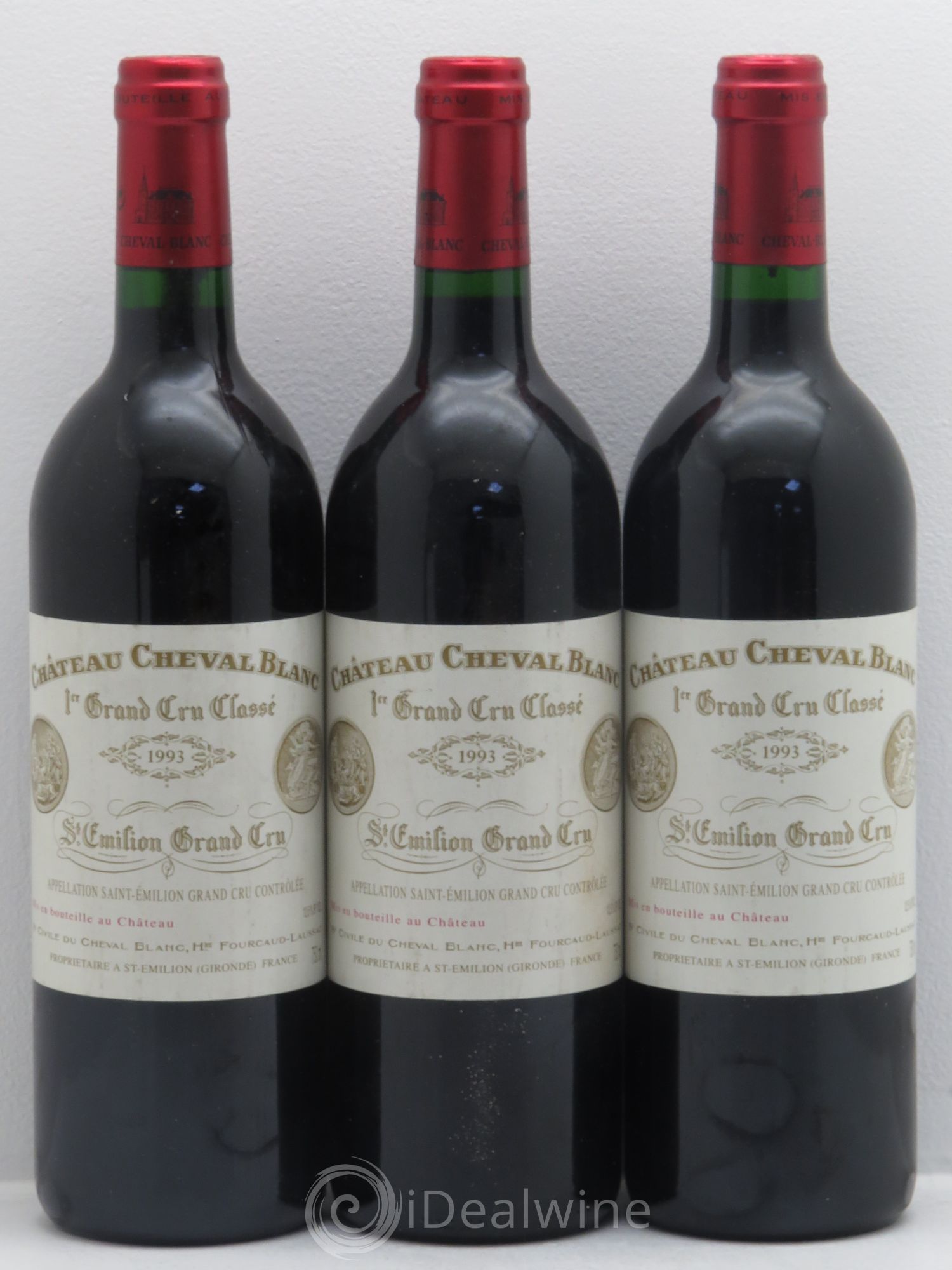 Château Cheval Blanc 1er Grand Cru Classé A 1993 - Lot de 6 bouteilles - 2