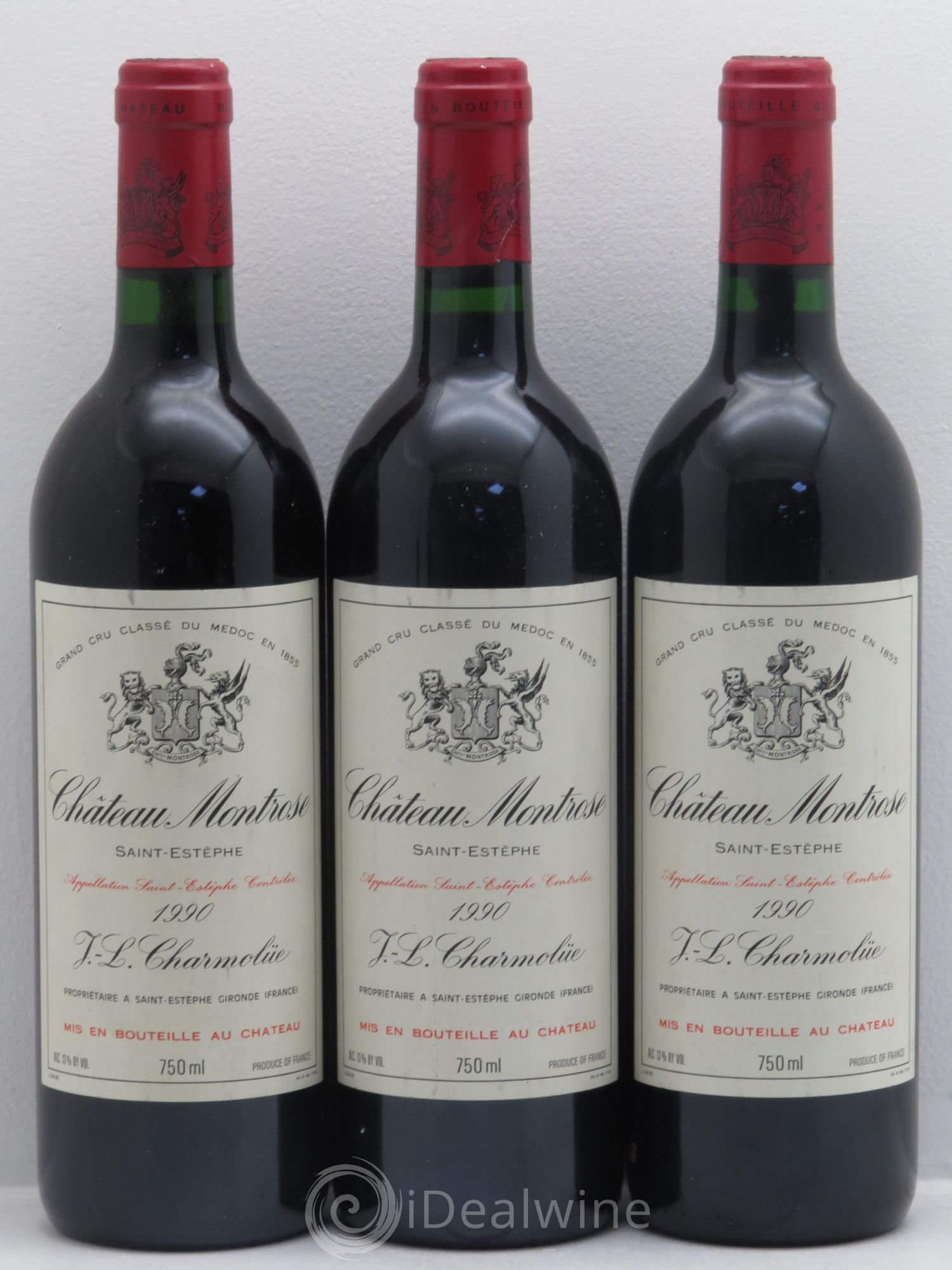 Château Montrose 2ème Grand Cru Classé 1990 - Lot de 6 bouteilles - 2