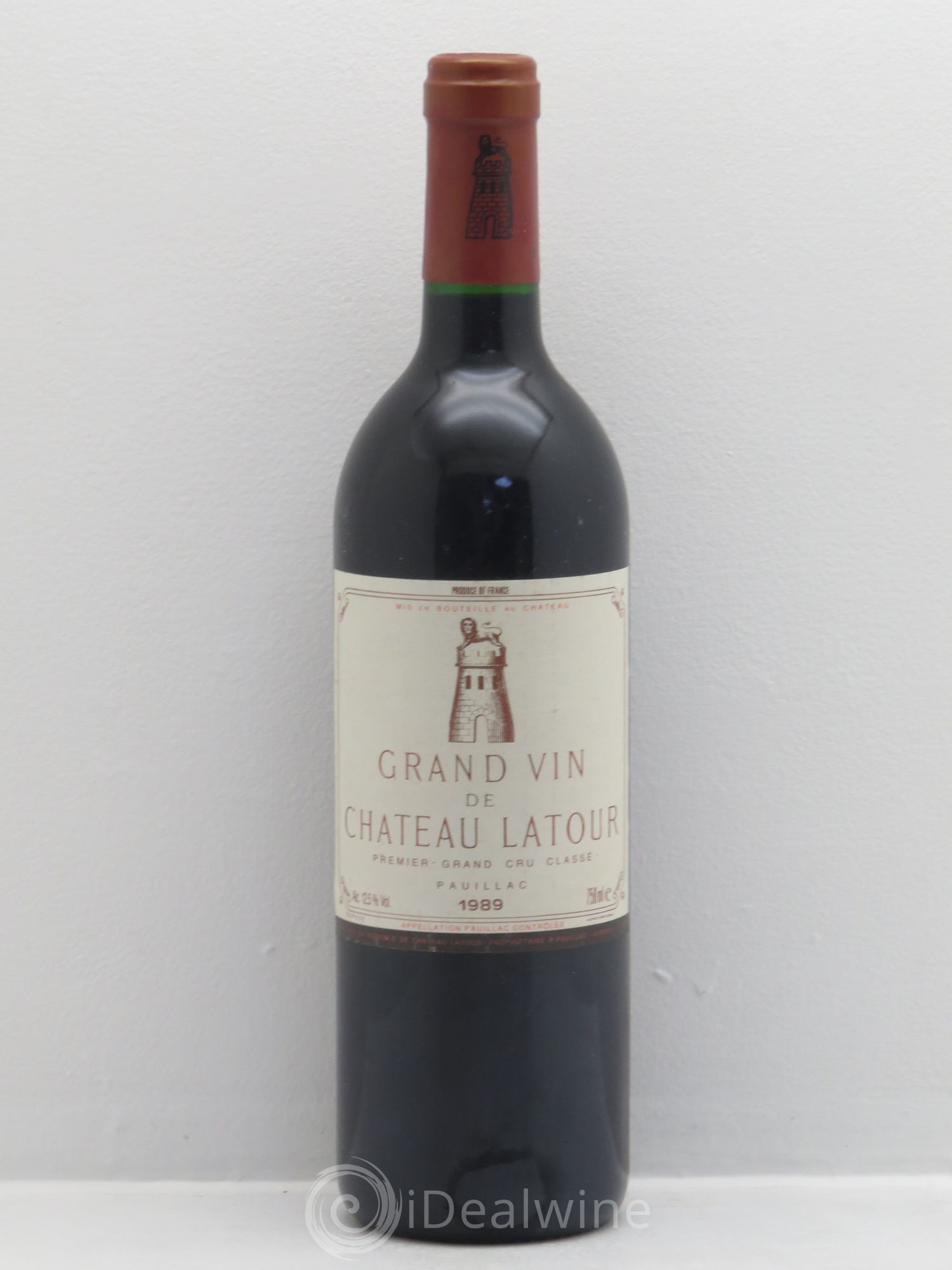 Château Latour 1er Grand Cru Classé 1989 - Lot de 1 bouteille - 0