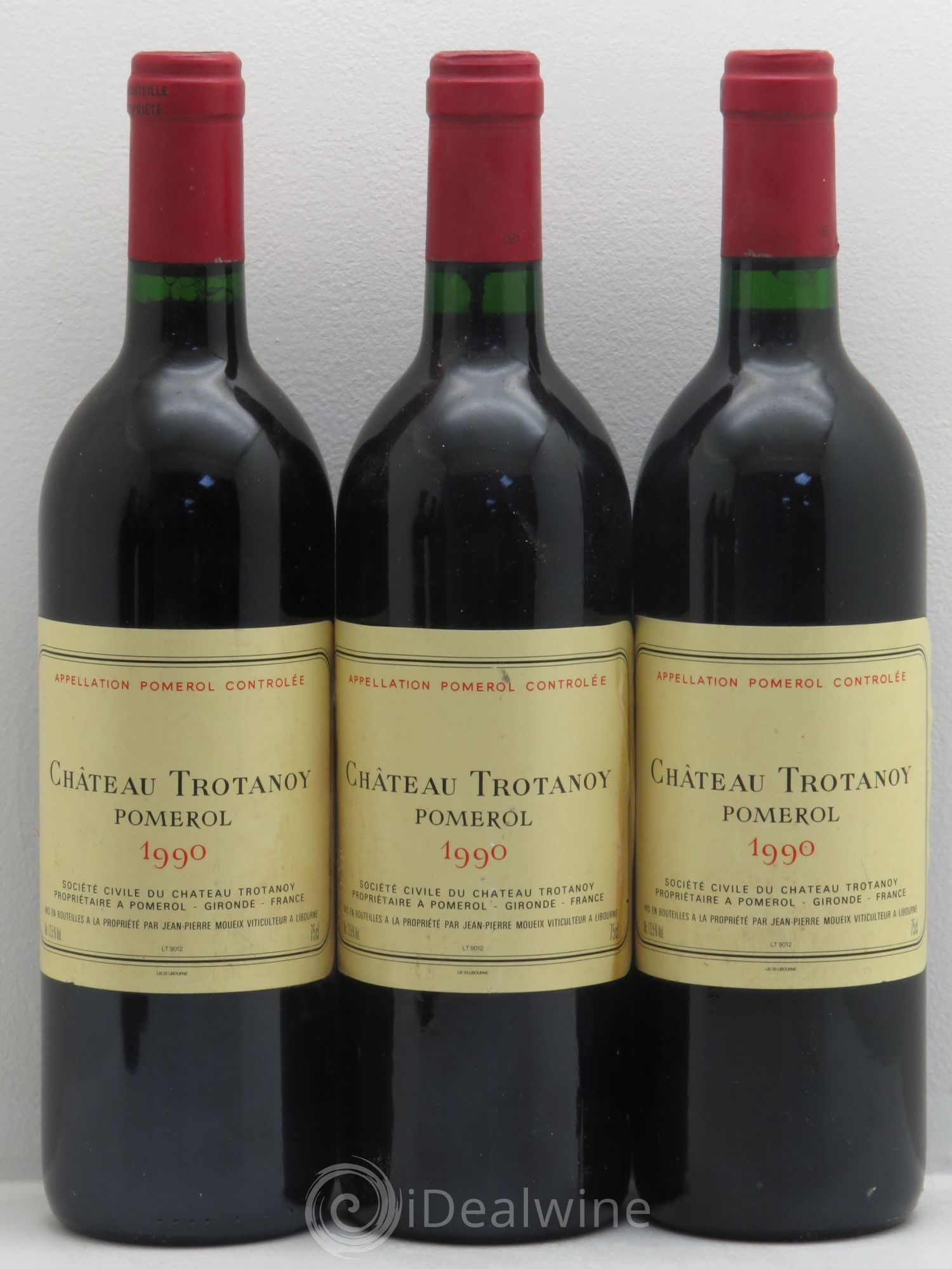 Château Trotanoy 1990 - Lot de 6 bouteilles - 1