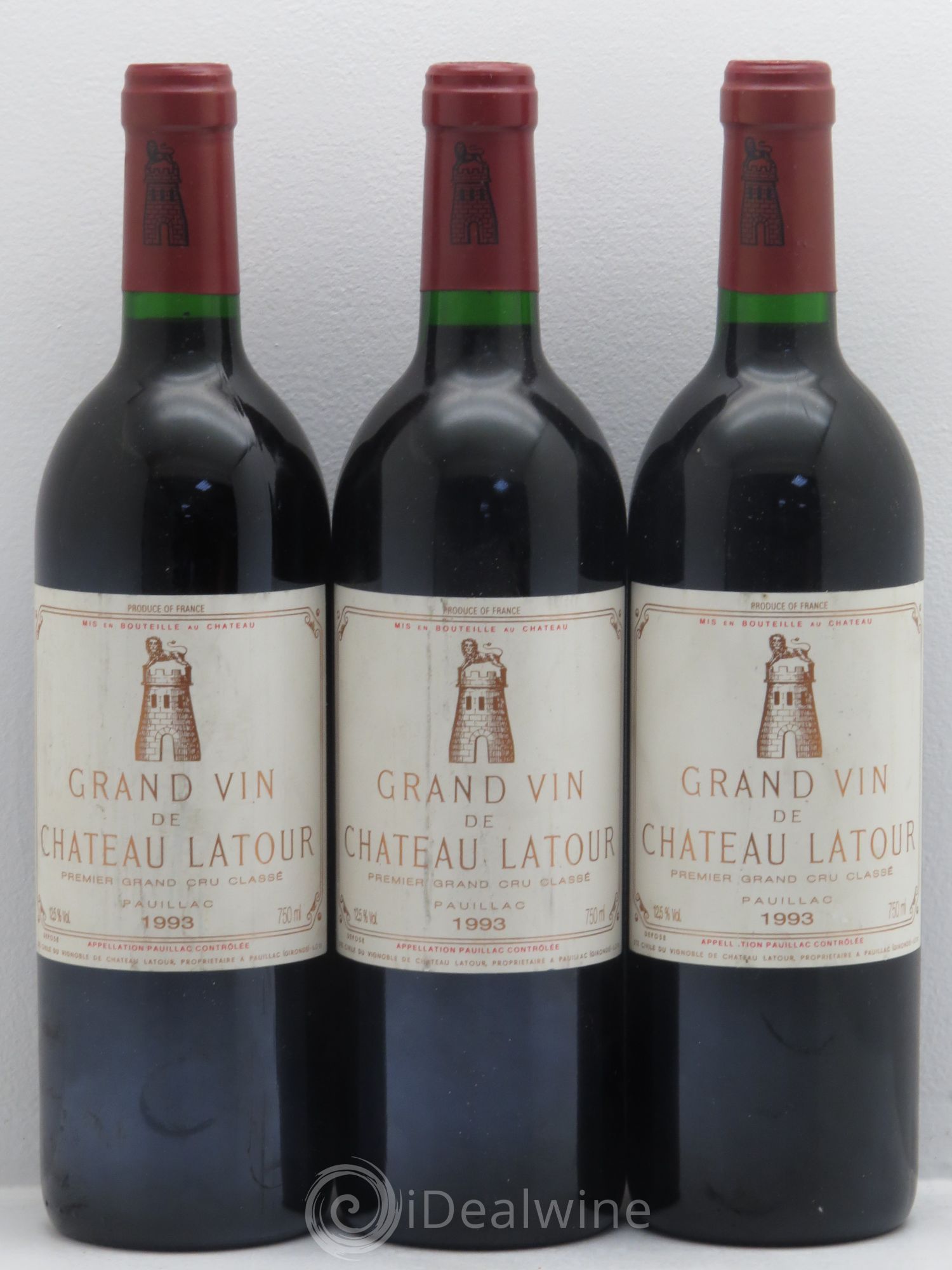 Château Latour 1er Grand Cru Classé 1993 - Lot de 6 bouteilles - 2