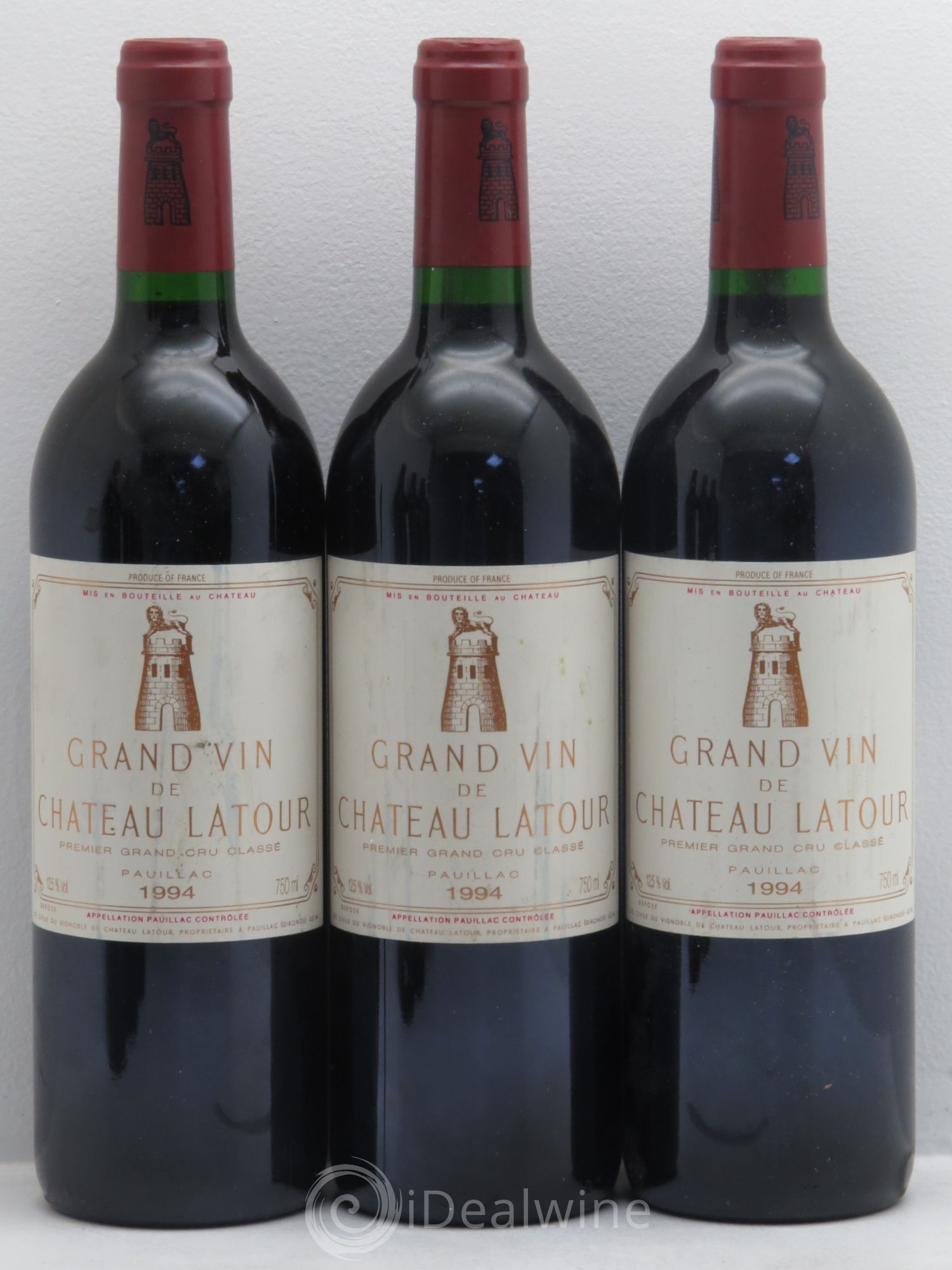 Château Latour 1er Grand Cru Classé 1994 - Lot de 6 bouteilles - 1