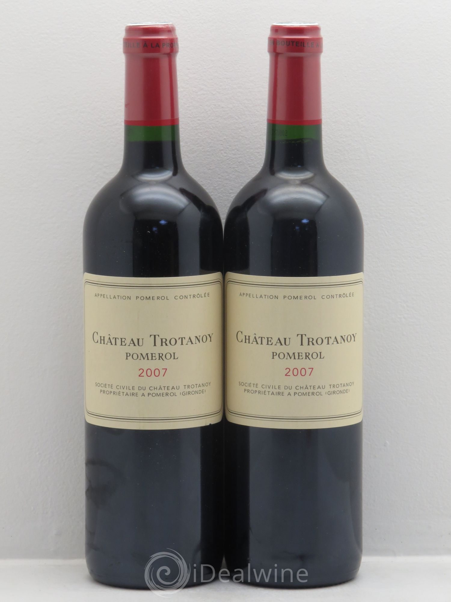 Château Trotanoy 2007 - Lot de 2 bouteilles - 0