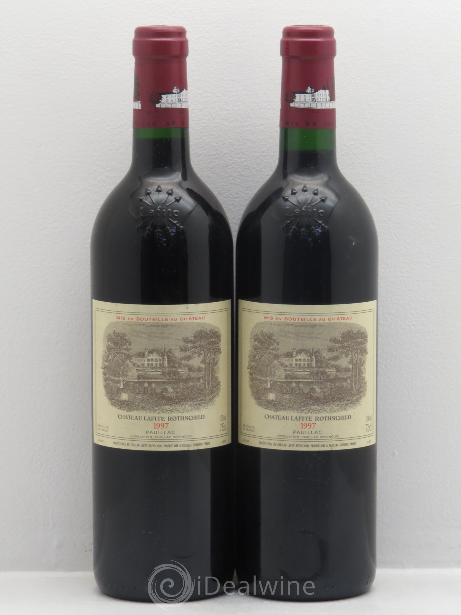 Château Lafite Rothschild 1er Grand Cru Classé 1997 - Lot de 2 bouteilles - 0