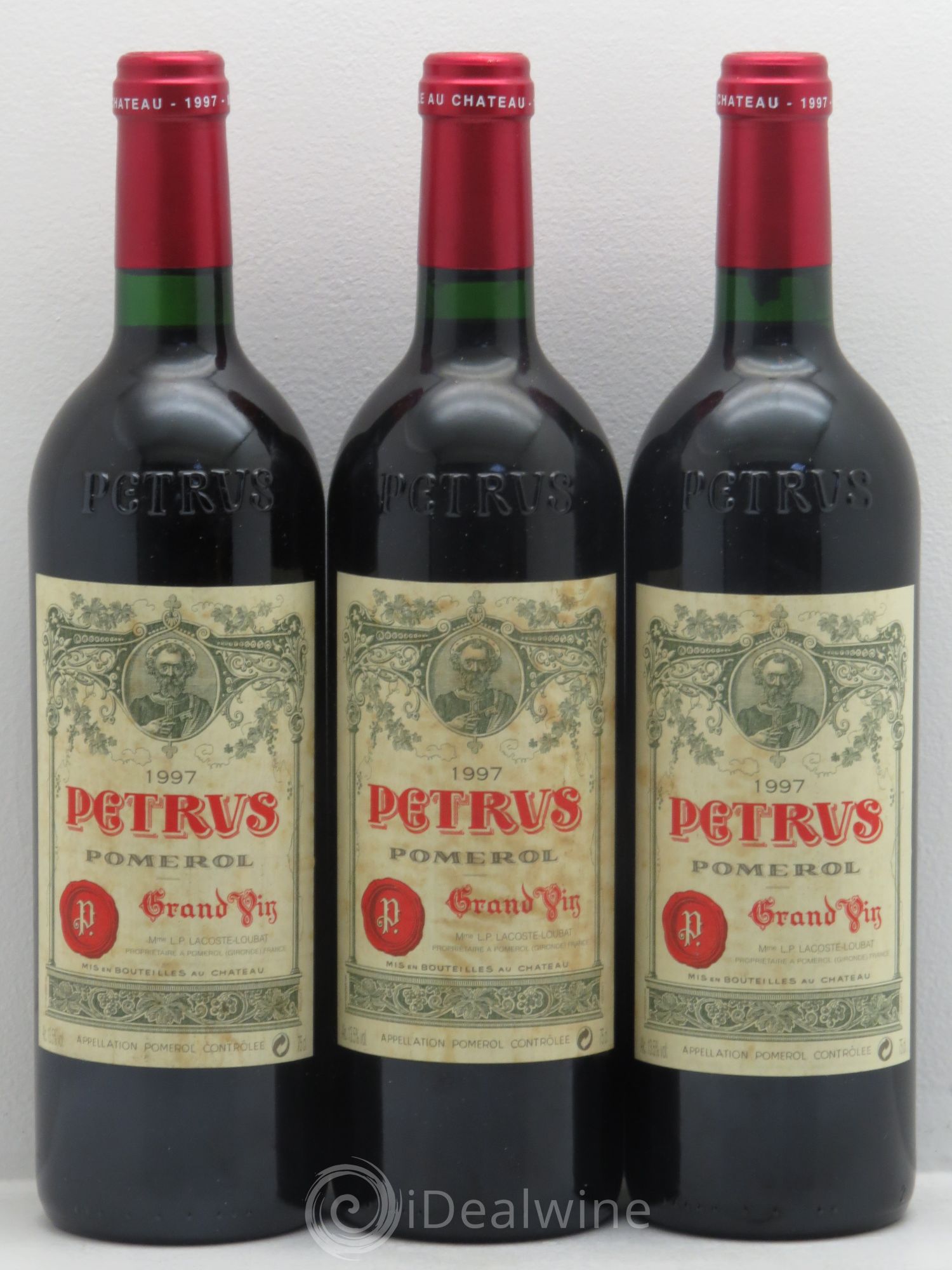 Petrus 1997 - Posten von 3 Flaschen - 0