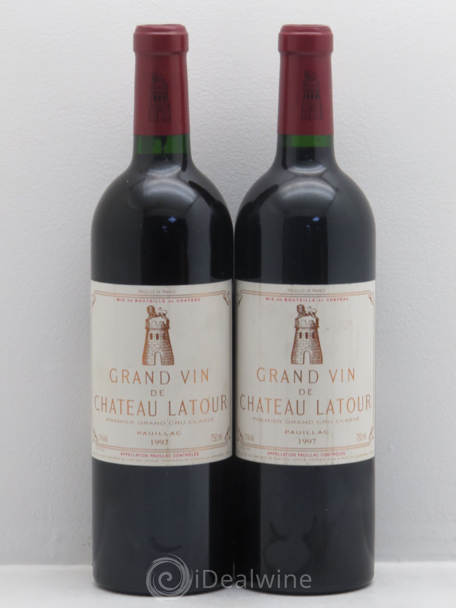 Château Latour 1er Grand Cru Classé 1997 - Lot de 2 bouteilles - 0