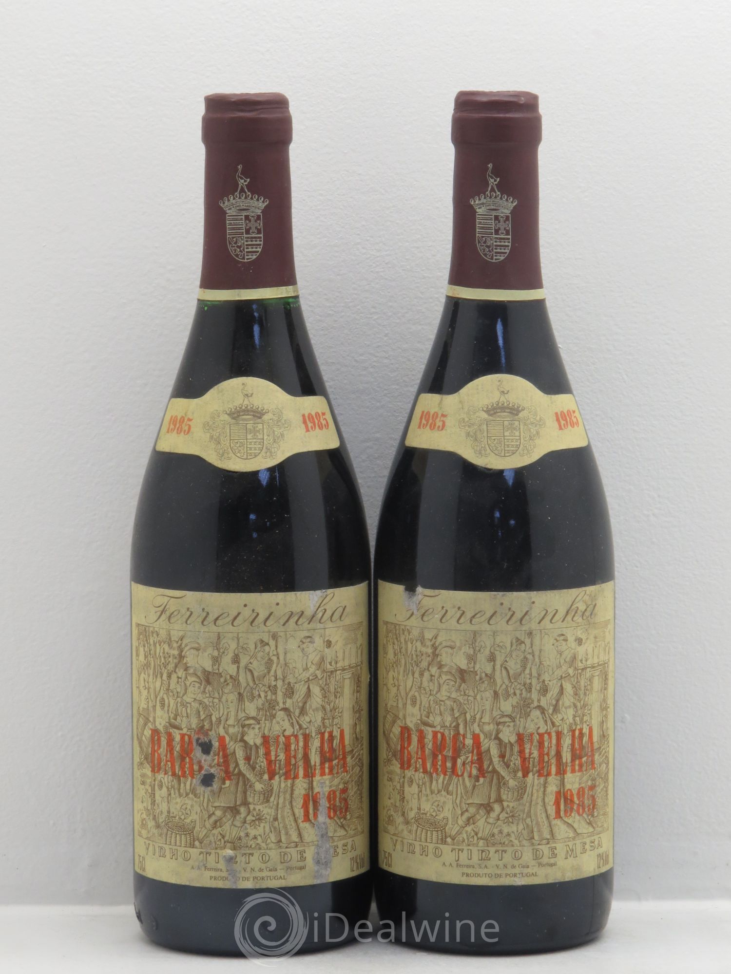 Portugal Barca Velha Ferreirinha 1985 - Posten von 2 Flaschen - 0