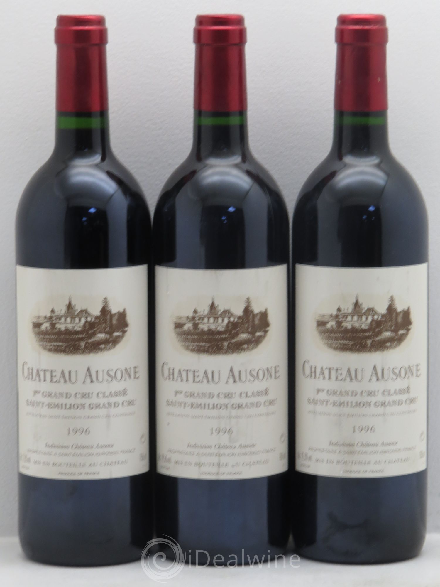 Château Ausone 1er Grand Cru Classé A 1996 - Lot de 6 bouteilles - 2