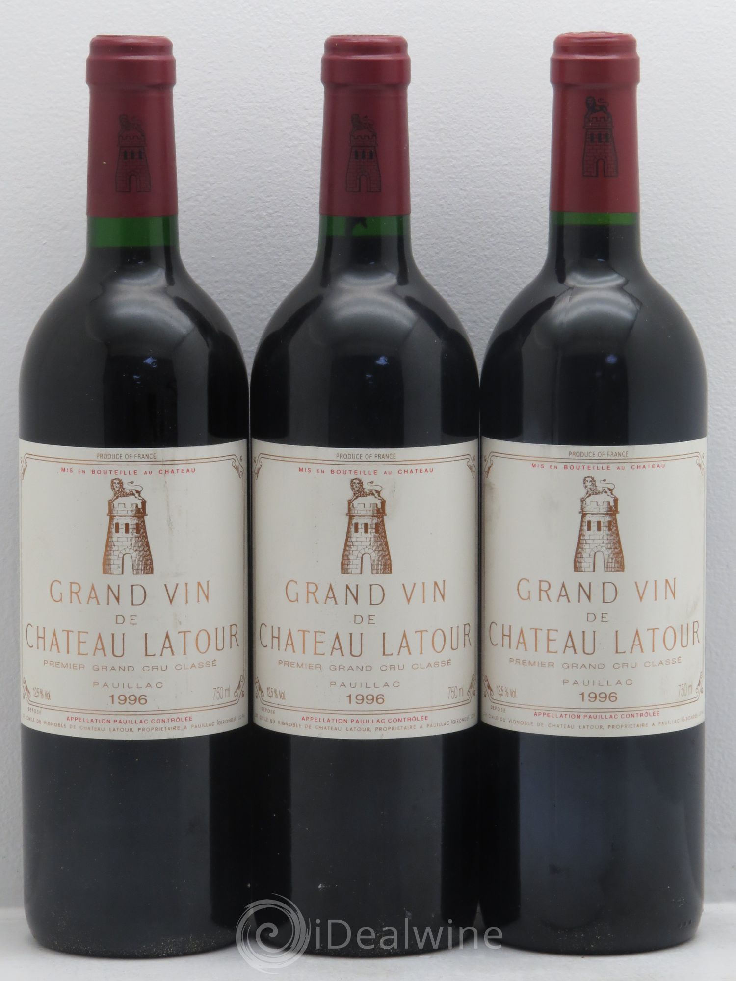 Château Latour 1er Grand Cru Classé 1996 - Lot de 6 bouteilles - 2
