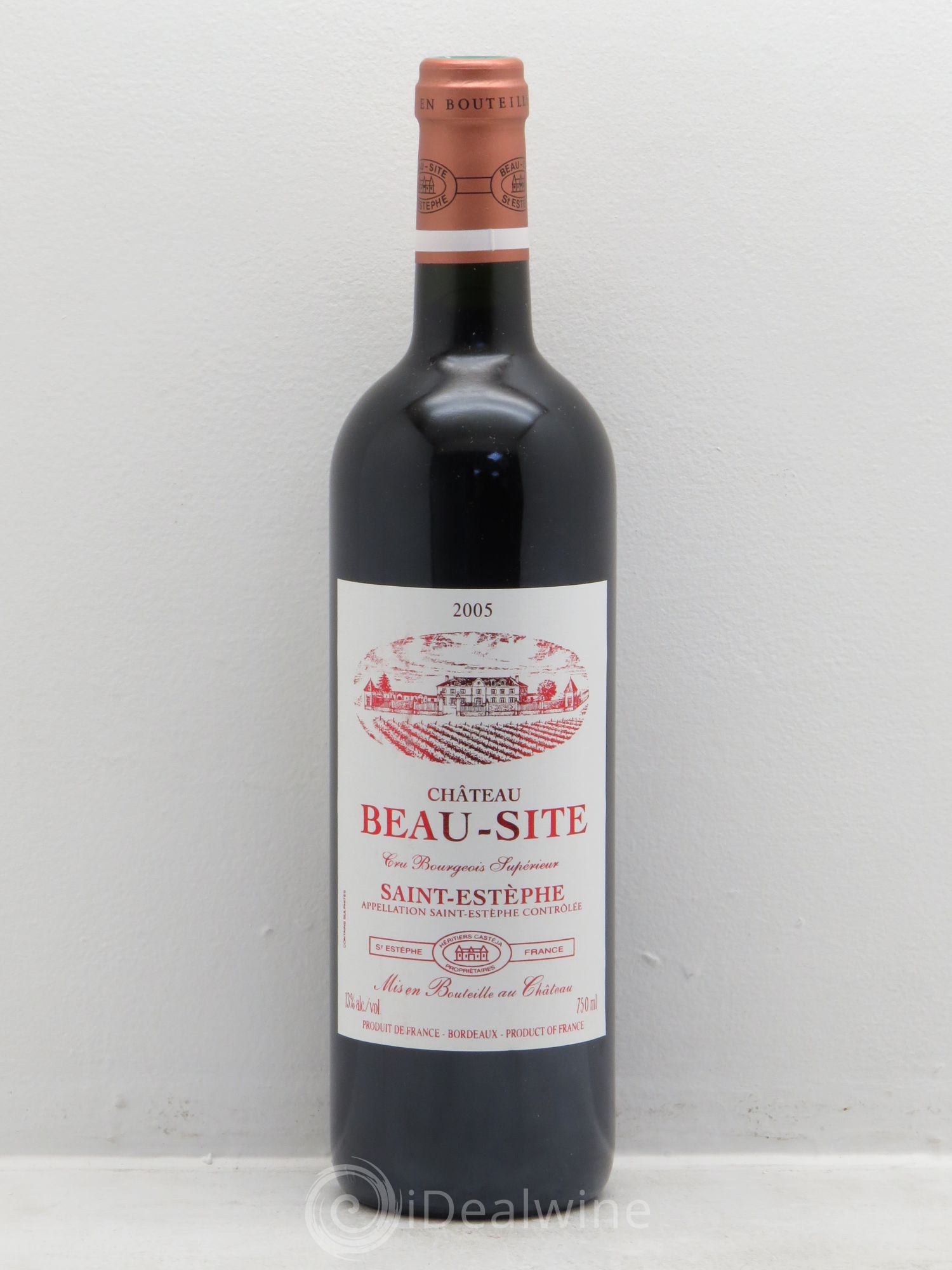 Château Beau Site Cru Bourgeois 2005 - Lot de 1 bouteille - 0
