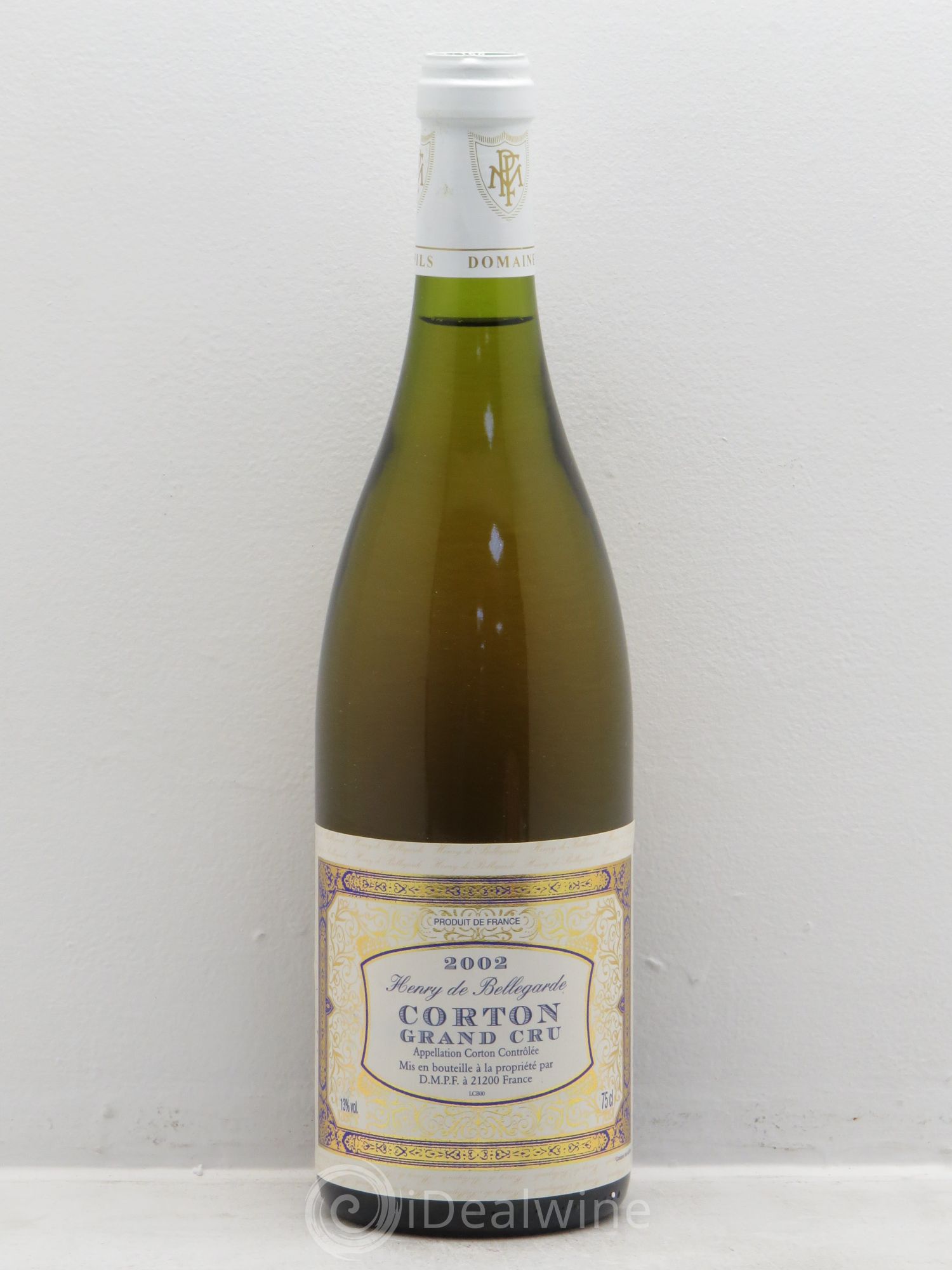 Corton Grand Cru Domaine de Bellegarde 2002 - Posten von 1 Flasche - 0