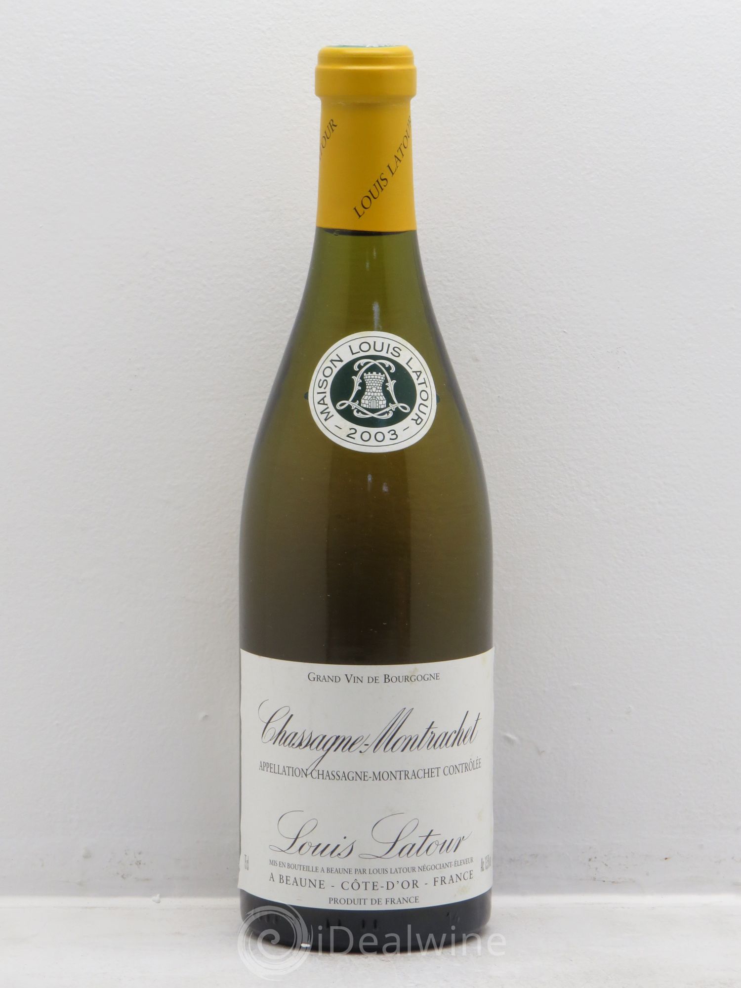 Chassagne-Montrachet Louis Latour 2003 - Lot de 1 bouteille - 0