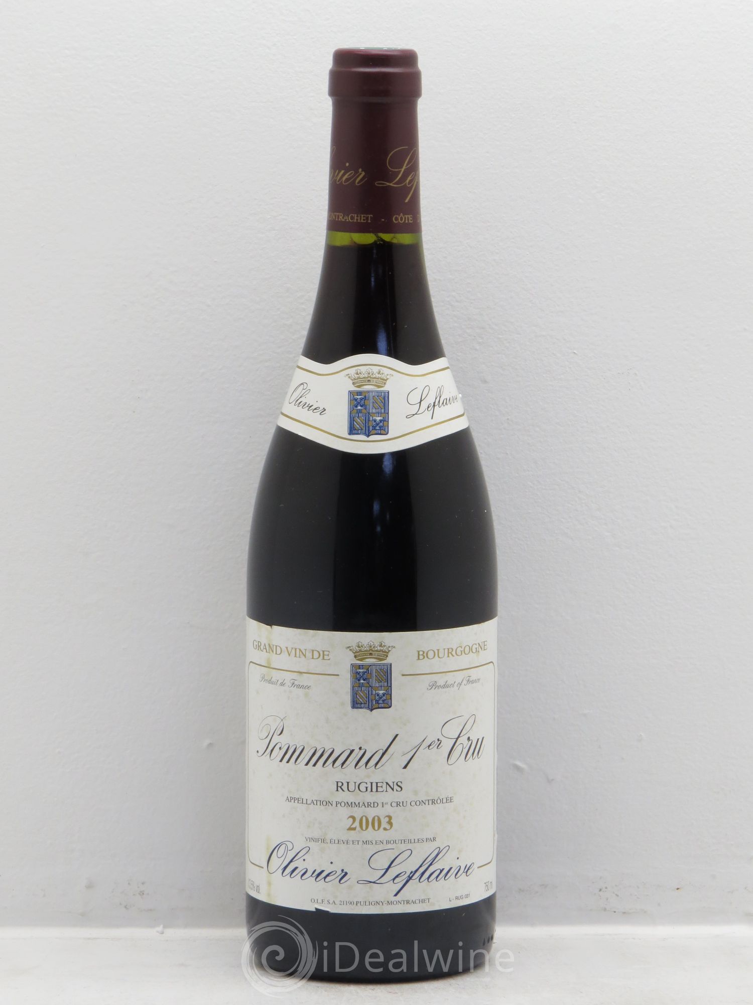 Pommard 1er Cru 2003 - Lot de 1 bouteille - 0