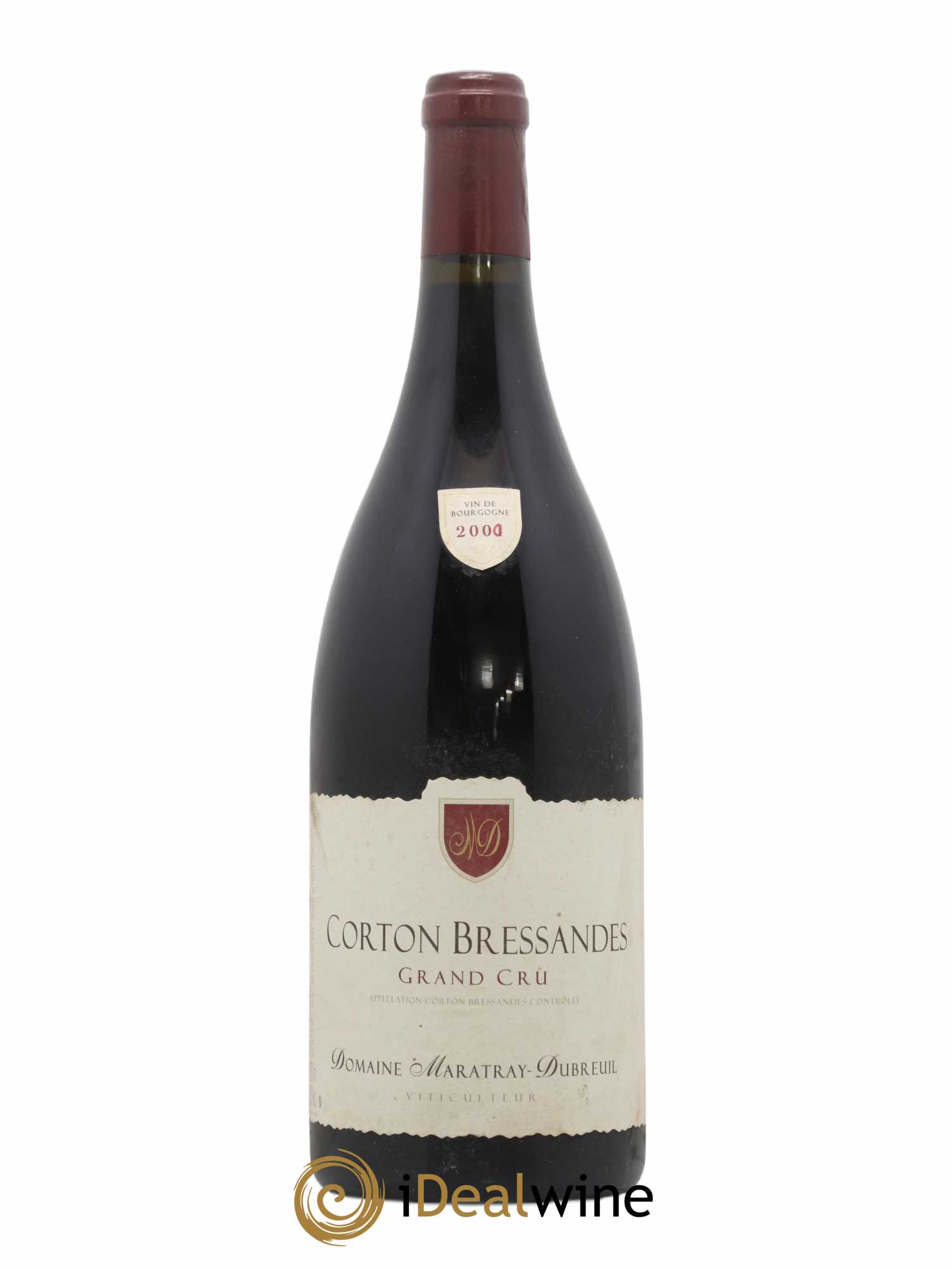 Corton Grand Cru Bressandes Maratray Dubreuil (sans prix de réserve) 2000 - Posten von 1 Magnum - 0