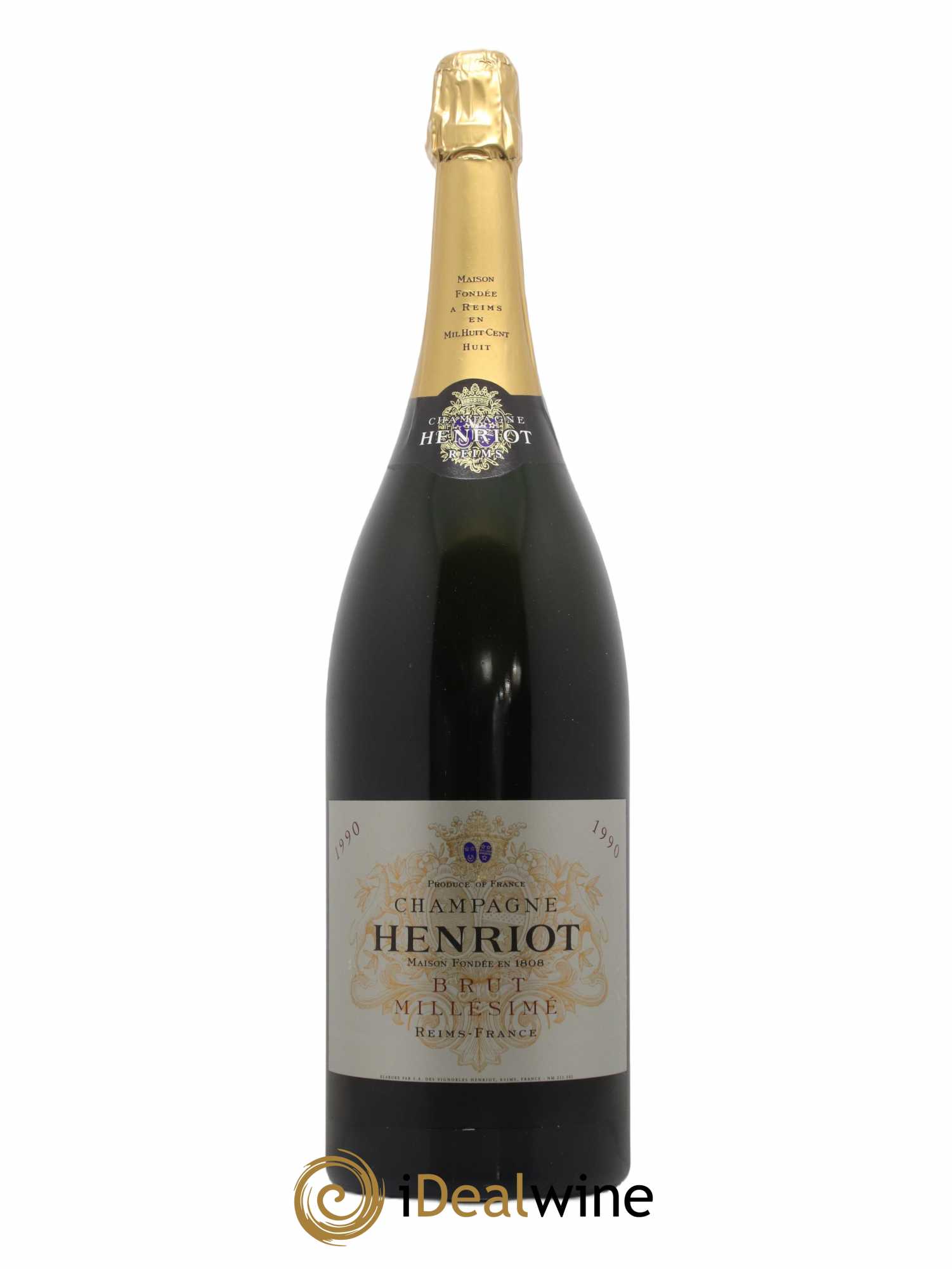 Brut Millésimé Henriot 1990 - Lot de 1 double magnum - 1