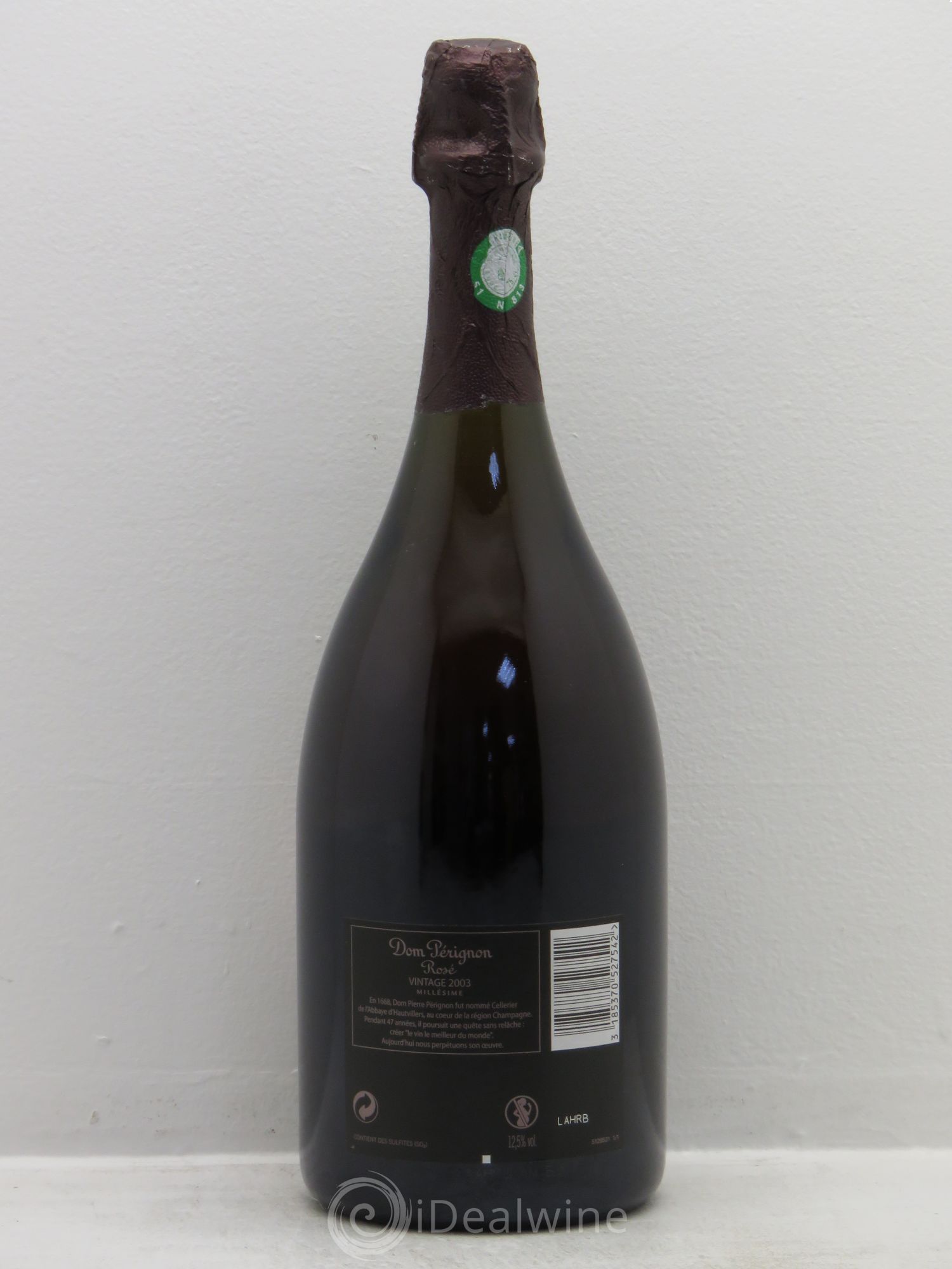 Brut Dom Pérignon 2003 - Lot de 1 bouteille - 1
