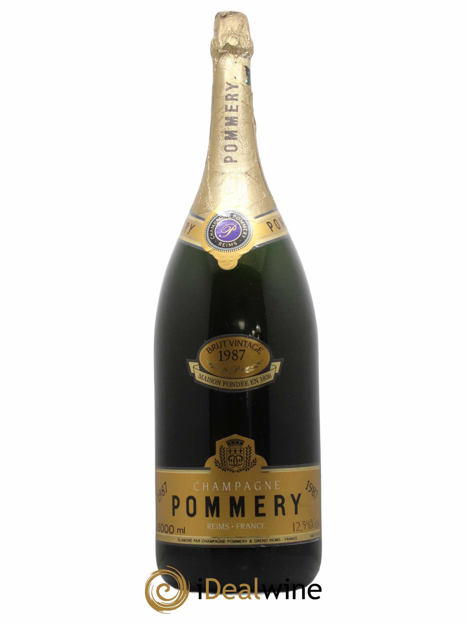 Brut Pommery 1987 - Lot de 1 mathusalem - 0