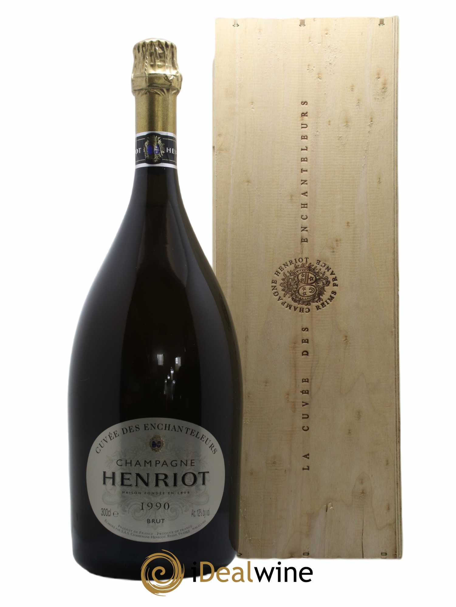 Cuvée des Enchanteleurs Henriot 1990 - Lot de 1 double magnum - 0