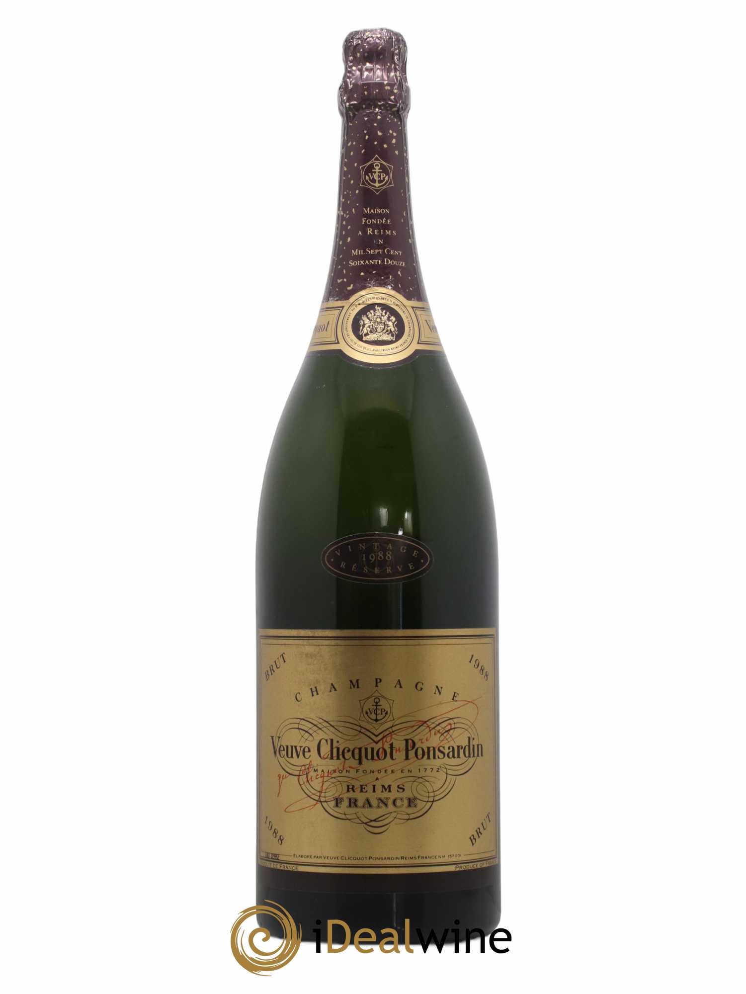 Vintage Veuve Clicquot 1988 - Lot de 1 double magnum - 0