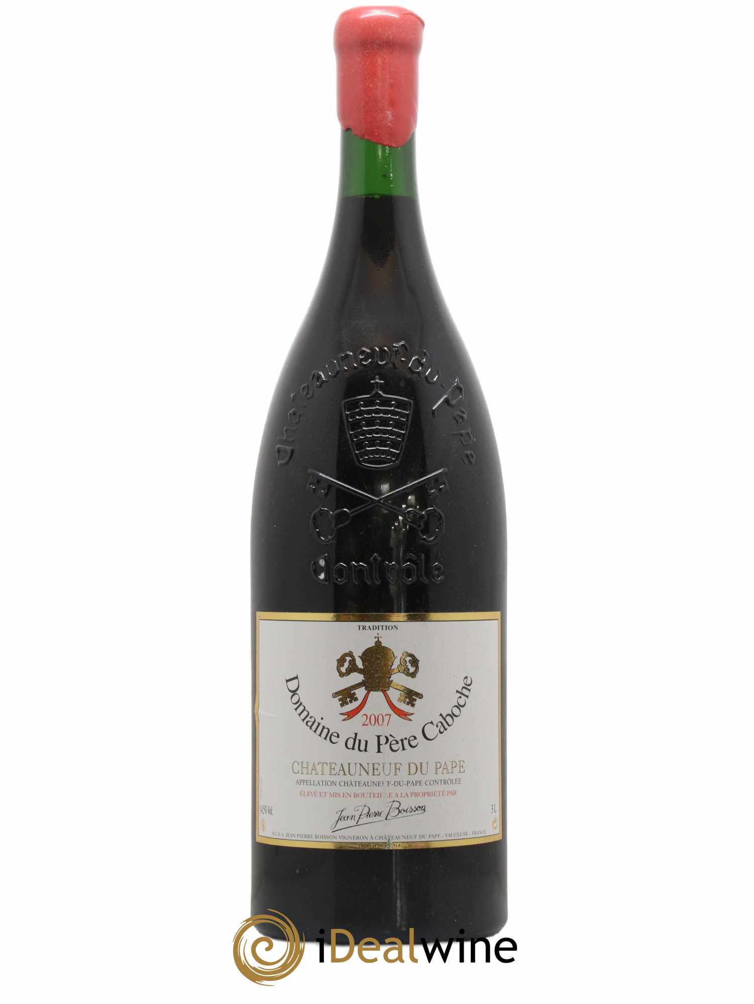 Châteauneuf-du-Pape Domaine du Pere Caboche 2007 - Posten von 1 Doppel-Magnum - 1