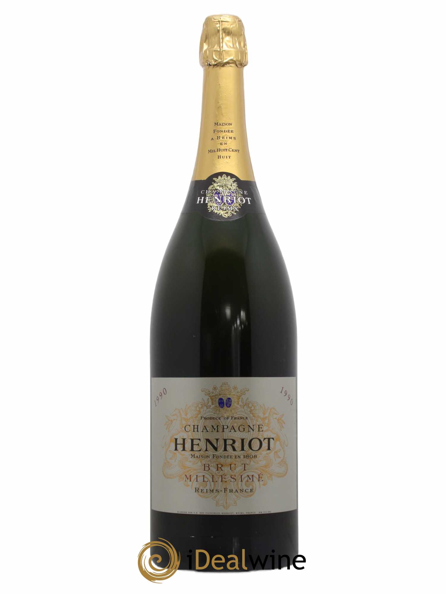 Brut Millésimé Henriot 1990 - Lot de 1 double magnum - 1