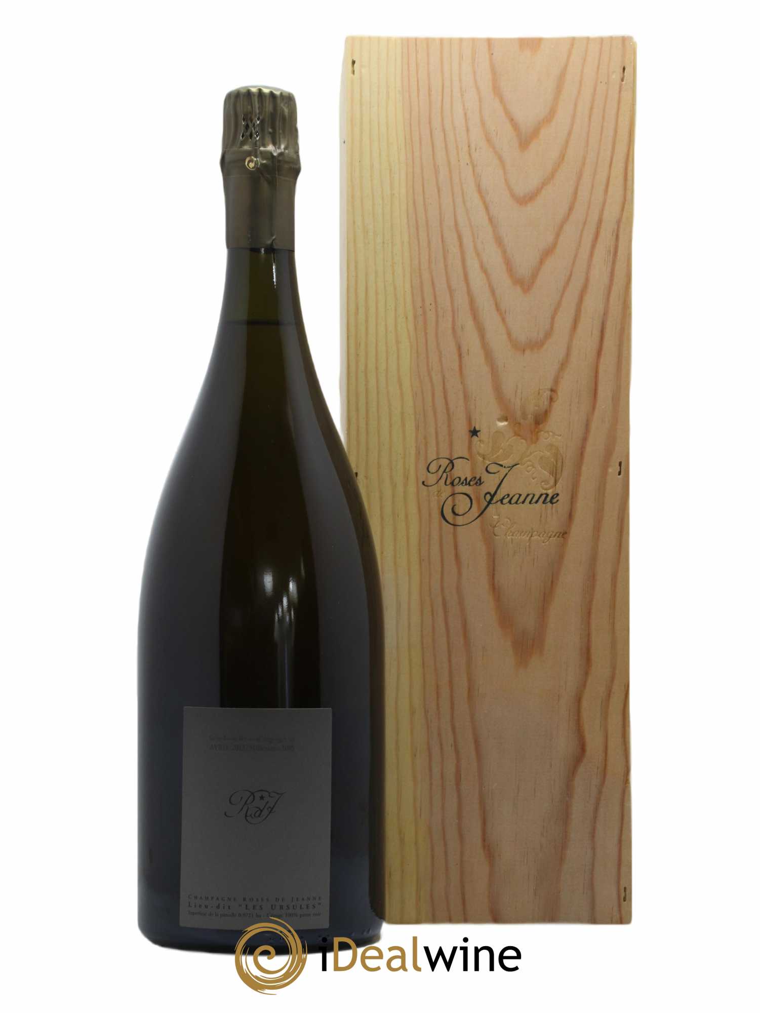 Roses de Jeanne Les Ursules Blanc de Noirs Brut Cédric Bouchard 2009 - Lot de 1 magnum - 1