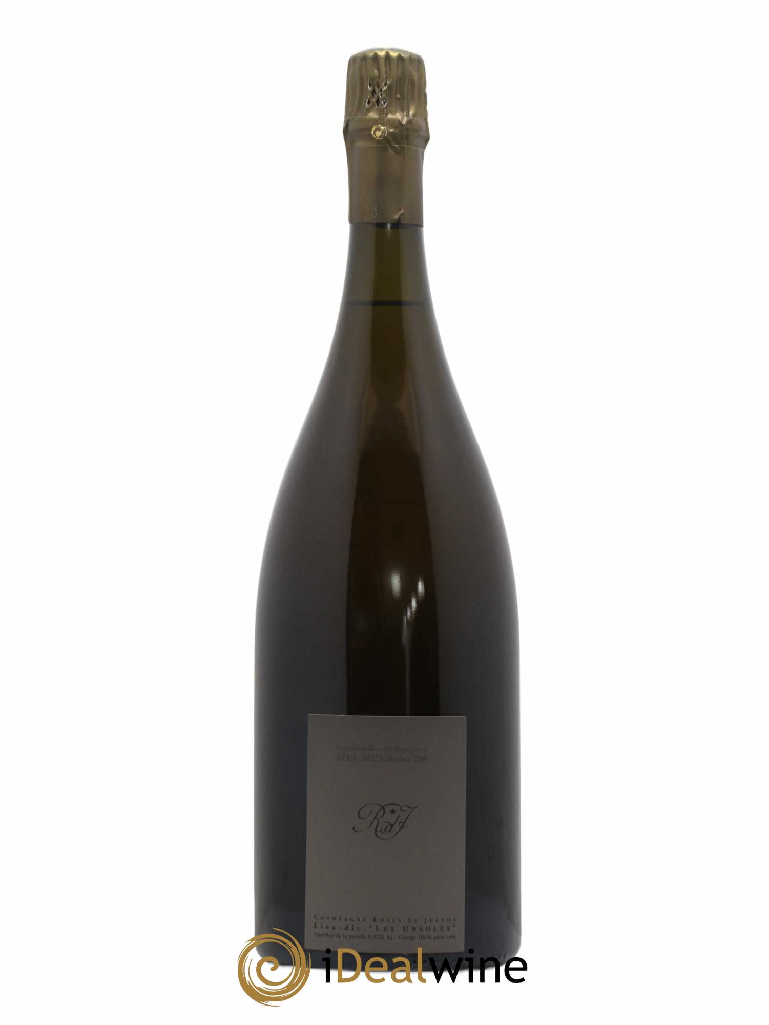 Roses de Jeanne Les Ursules Blanc de Noirs Brut Cédric Bouchard 2009 - Lot de 1 magnum - 2