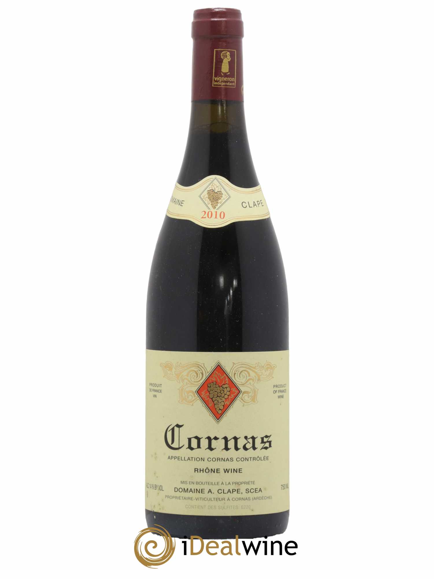 Cornas Auguste Clape 2010 - Lot de 1 bouteille - 0