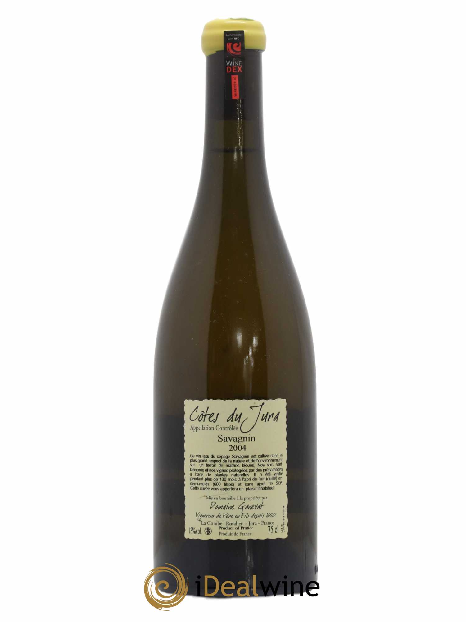 Côtes du Jura Les Vignes de mon Père Jean-François Ganevat (Domaine) 2004 - Lot de 1 bouteille - 1