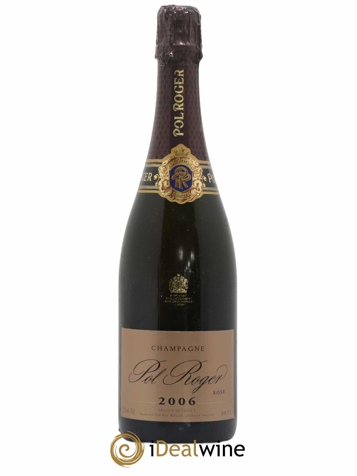 Rosé Brut Pol Roger 2006 - Lot de 1 bouteille - 0
