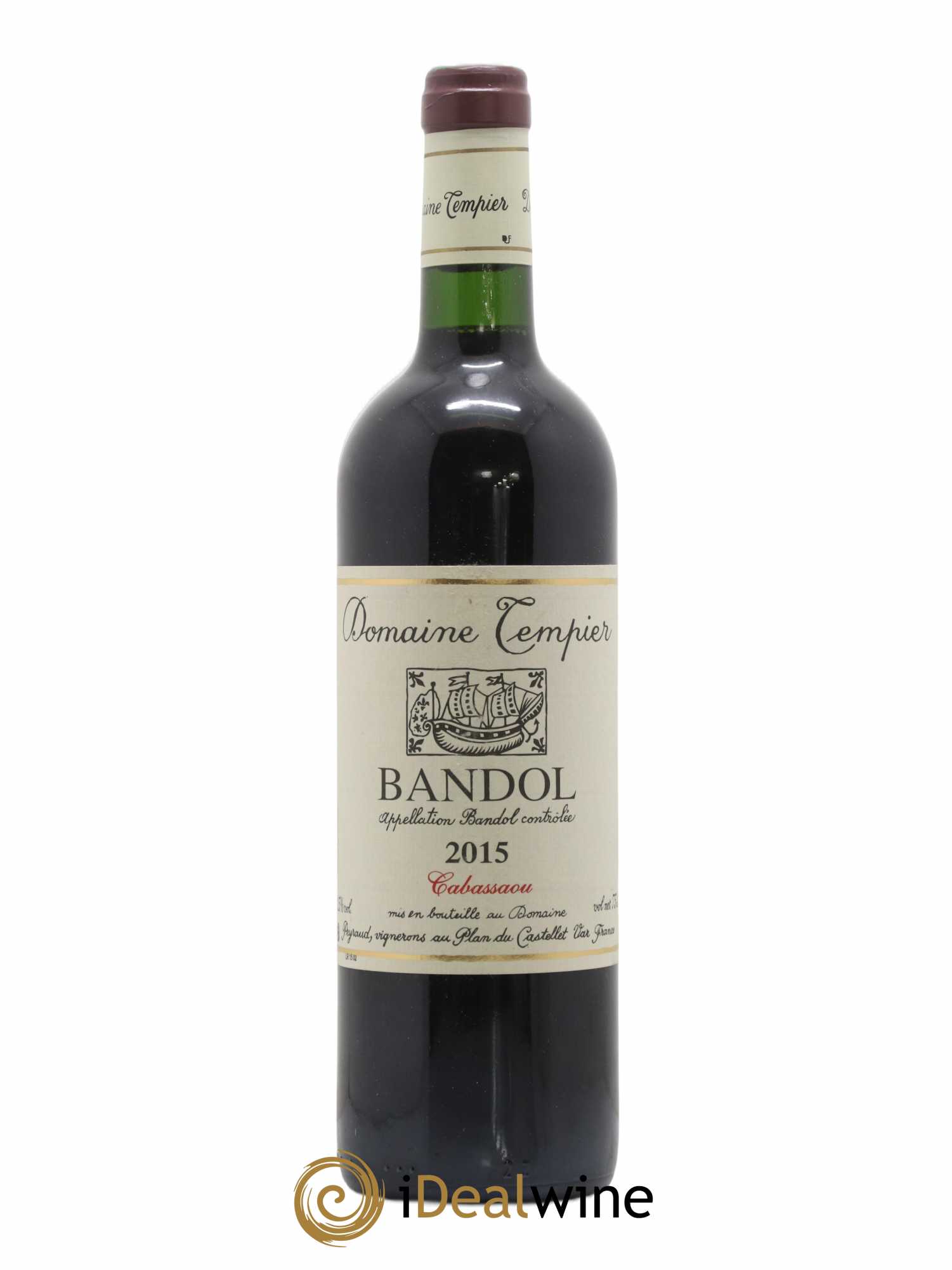Bandol Domaine Tempier Cuvée Cabassaou Famille Peyraud 2015 - Lot de 1 bouteille - 0