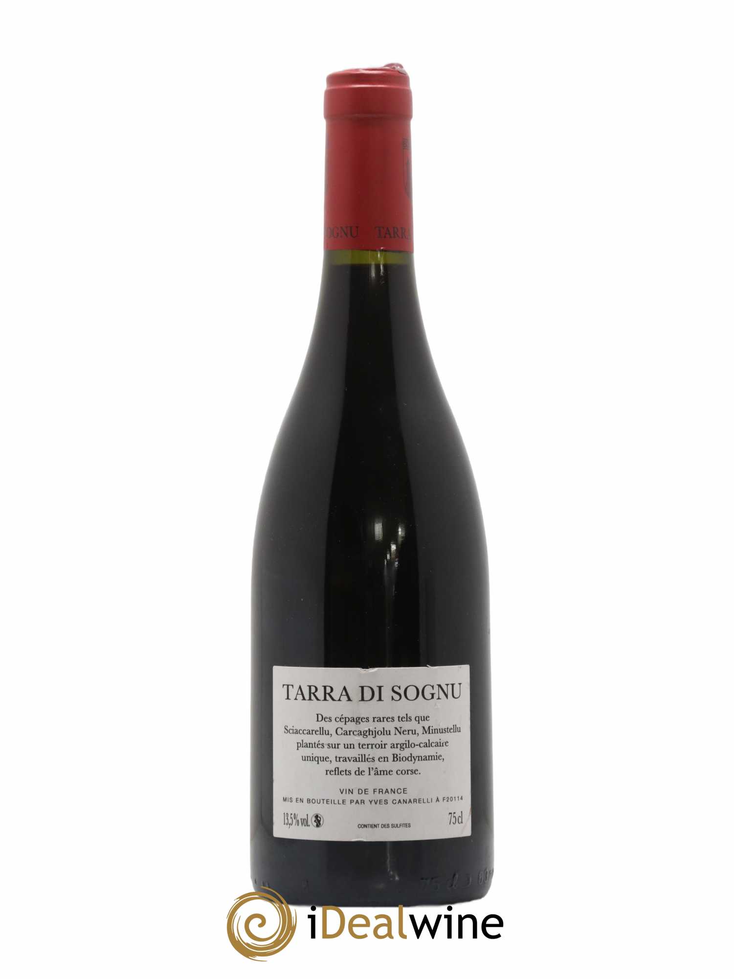 Vin de France Tarra di Sognu Clos Canarelli 2017 - Lot de 1 bouteille - 1
