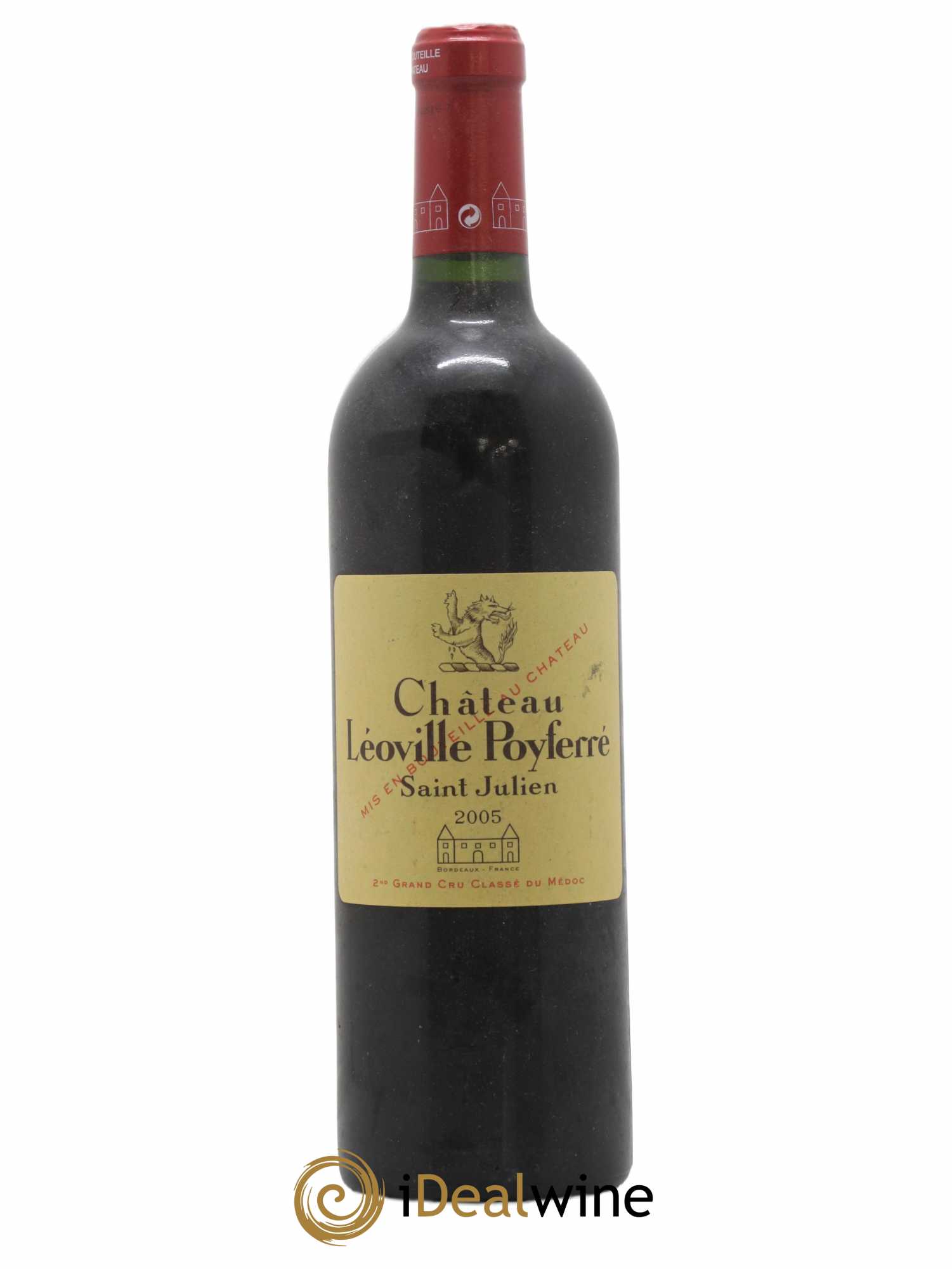Château Léoville Poyferré 2ème Grand Cru Classé 2005 - Lot de 1 bouteille - 0