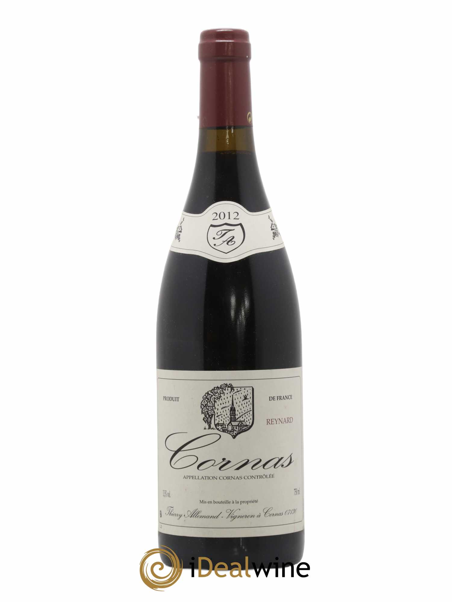 Cornas Reynard Thierry Allemand 2012 - Lot de 1 bouteille - 0