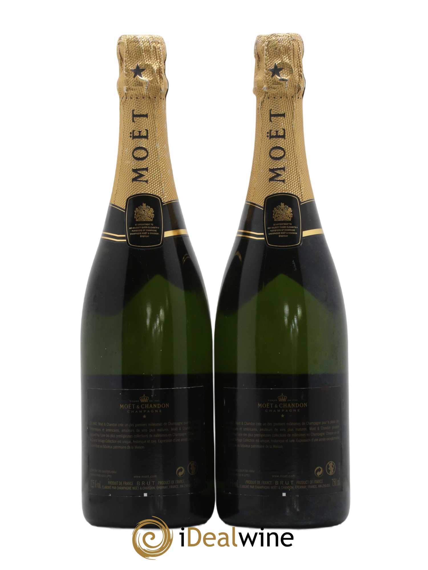 Grand Vintage Moët et Chandon 1990 - Lot de 2 bouteilles - 1